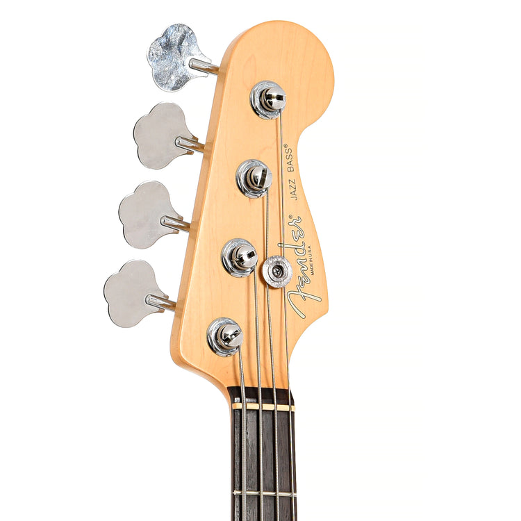 Front headstock of Fender American Series Jazz Bass (2004)
