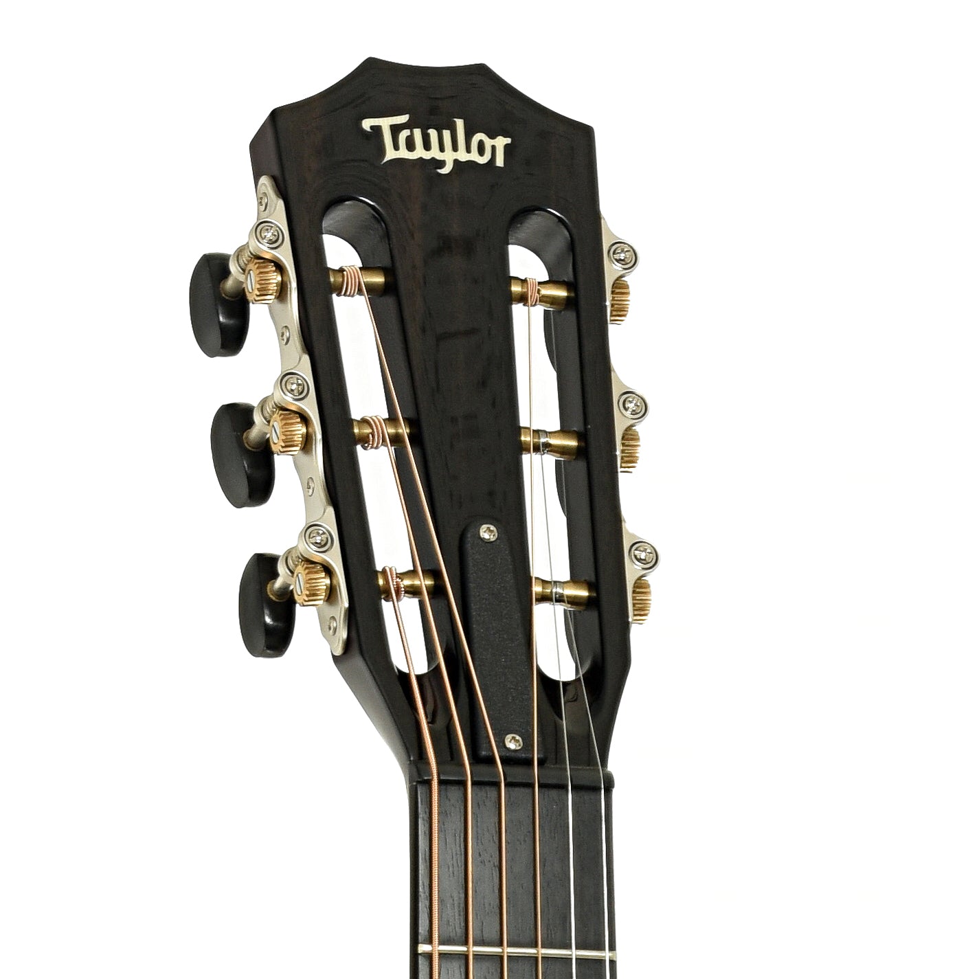Headstock of Taylor 522e 12-Fret Acoustic-Electric Guitar