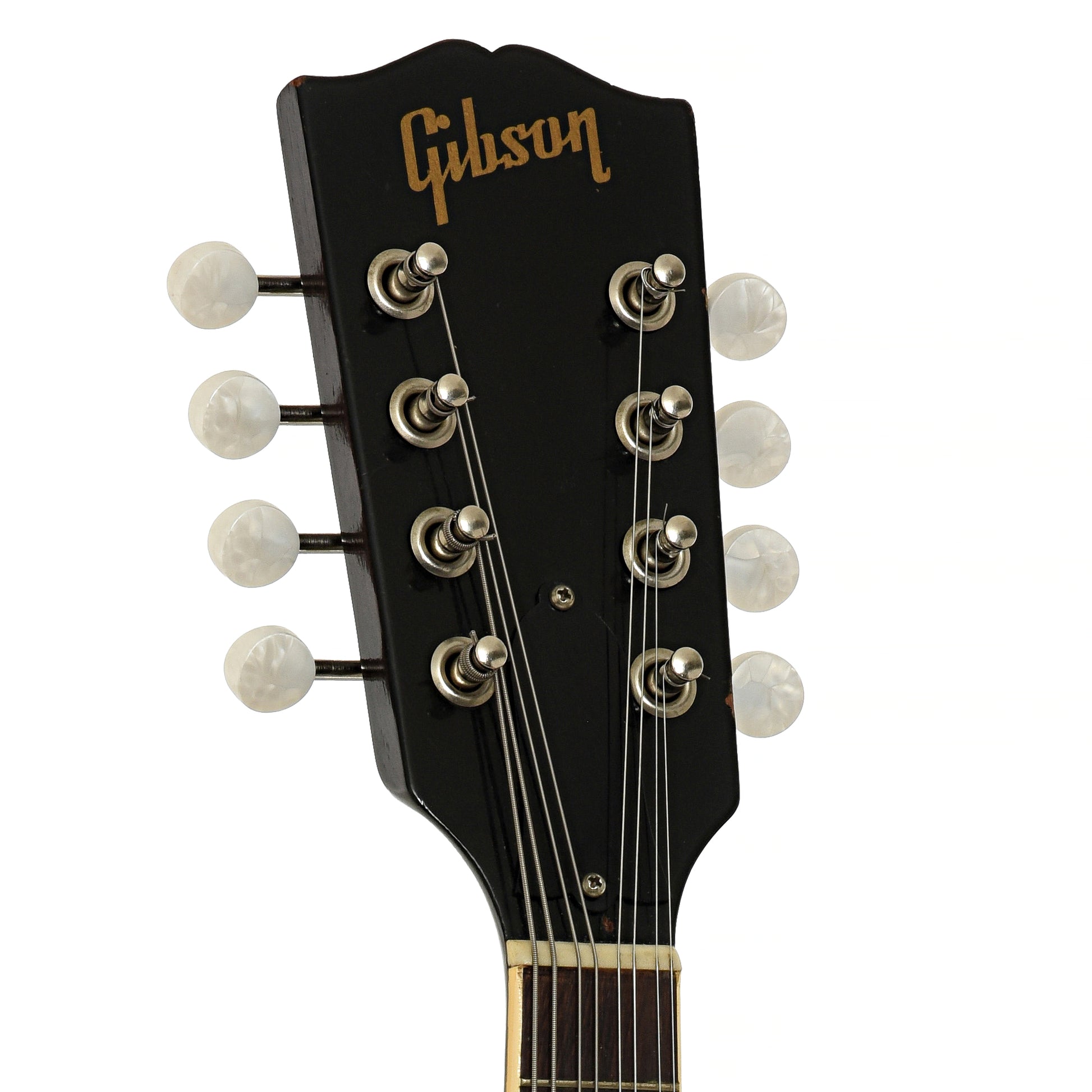 Headstock of Gibson EM-150 Electric Mandolin