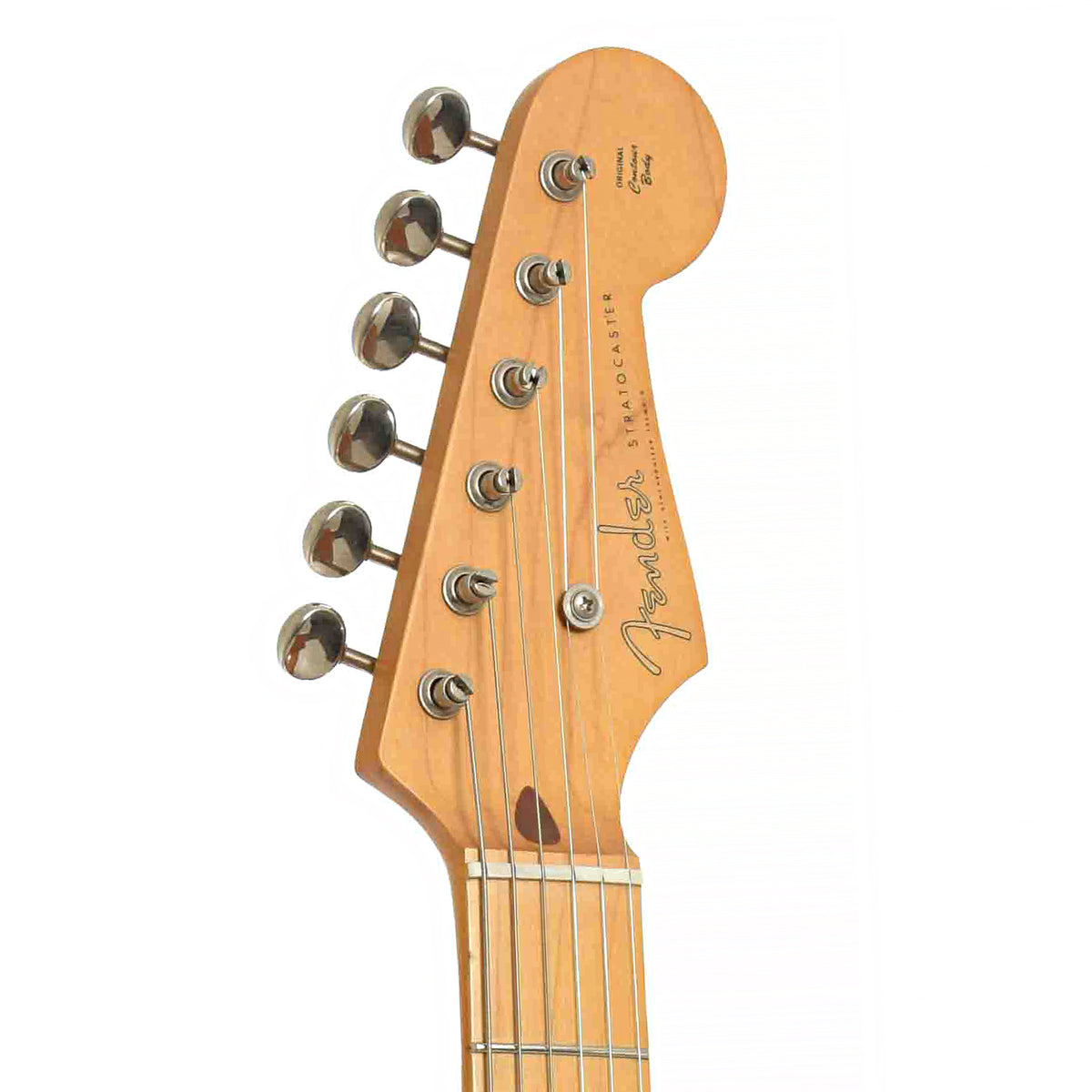 Front Headstock of Fender ST-54 Stratocaster Reissue MIJ Electric Guitar