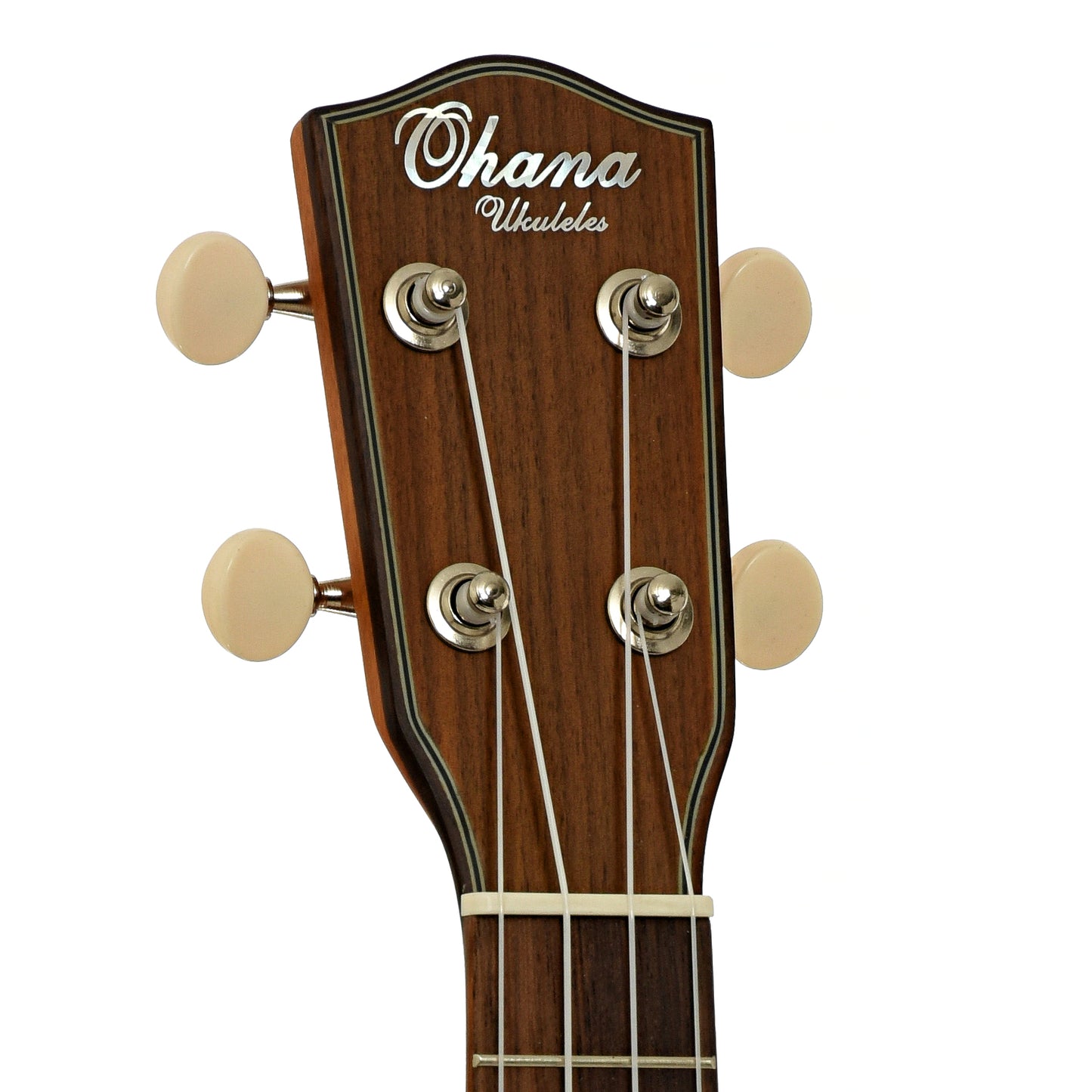 Headstock of Ohana SK-35S Soprano Ukulele