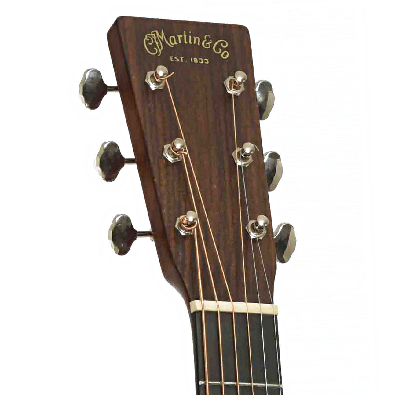 Front headstock of Martin D-18