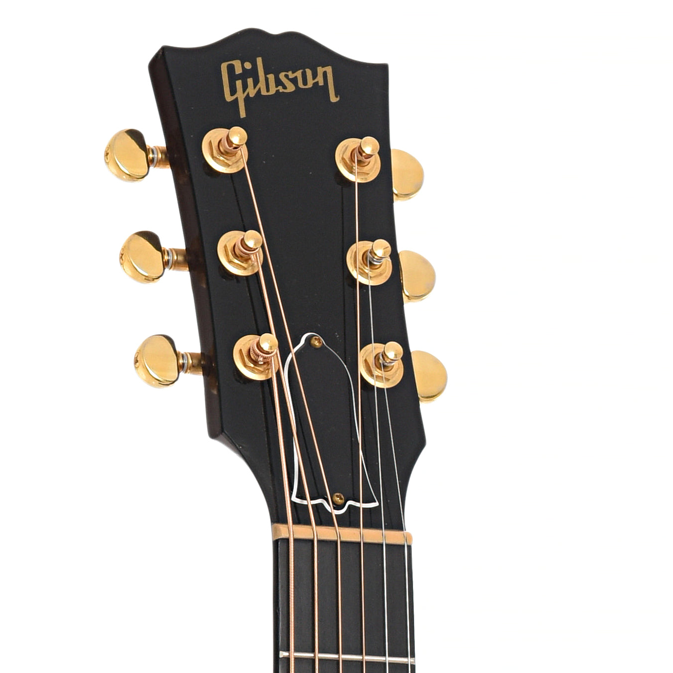 Headstock of Gibson Parlor Rosewood AG Acoustic Guitar 