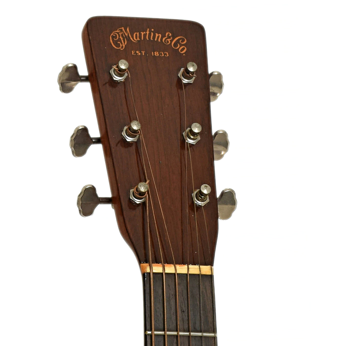 Headstock of Martin 000-21 Acoustic Guitar