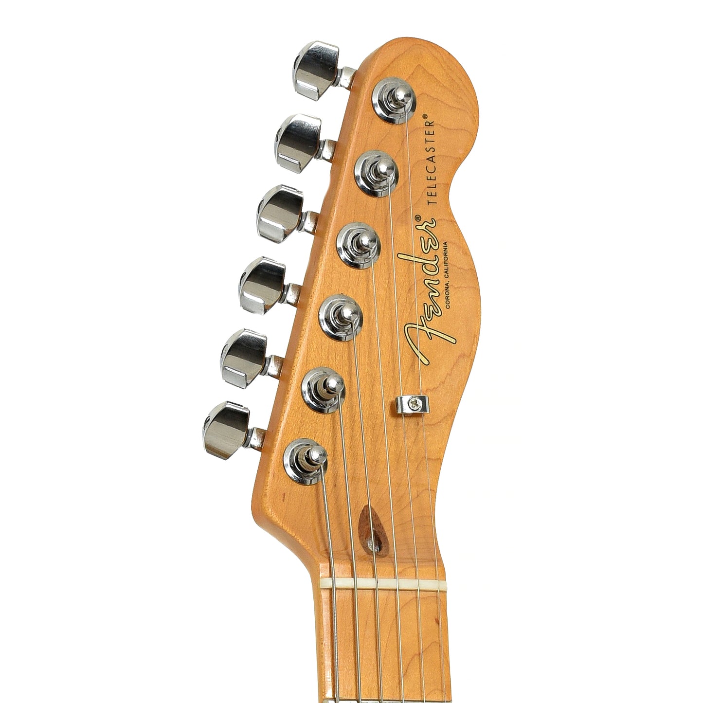 Headstock of  Fender American Professional II Telecaster Electric Guitar