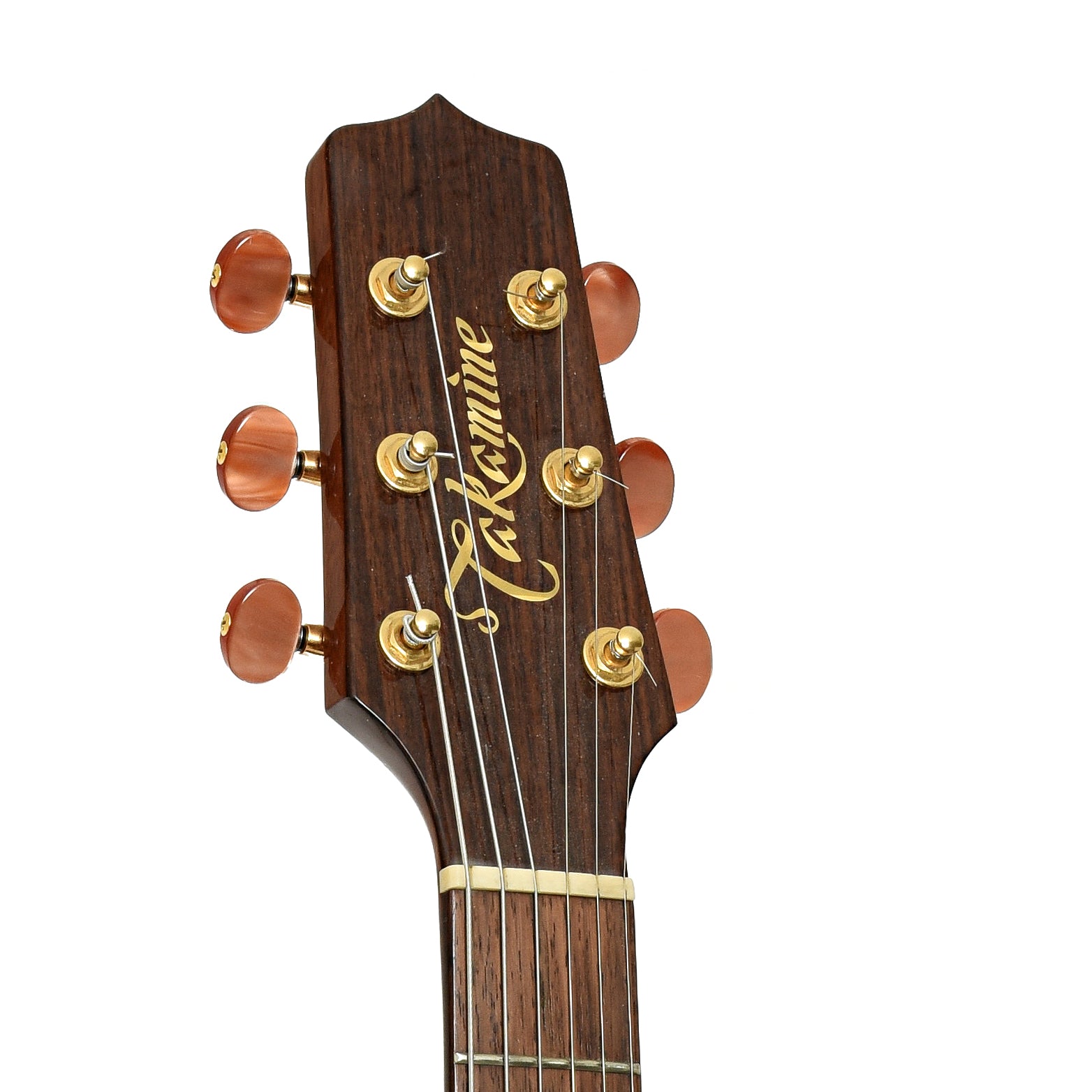 Headstock of Takamine TAN55C Super Natural Acoustic-Electric Guitar 