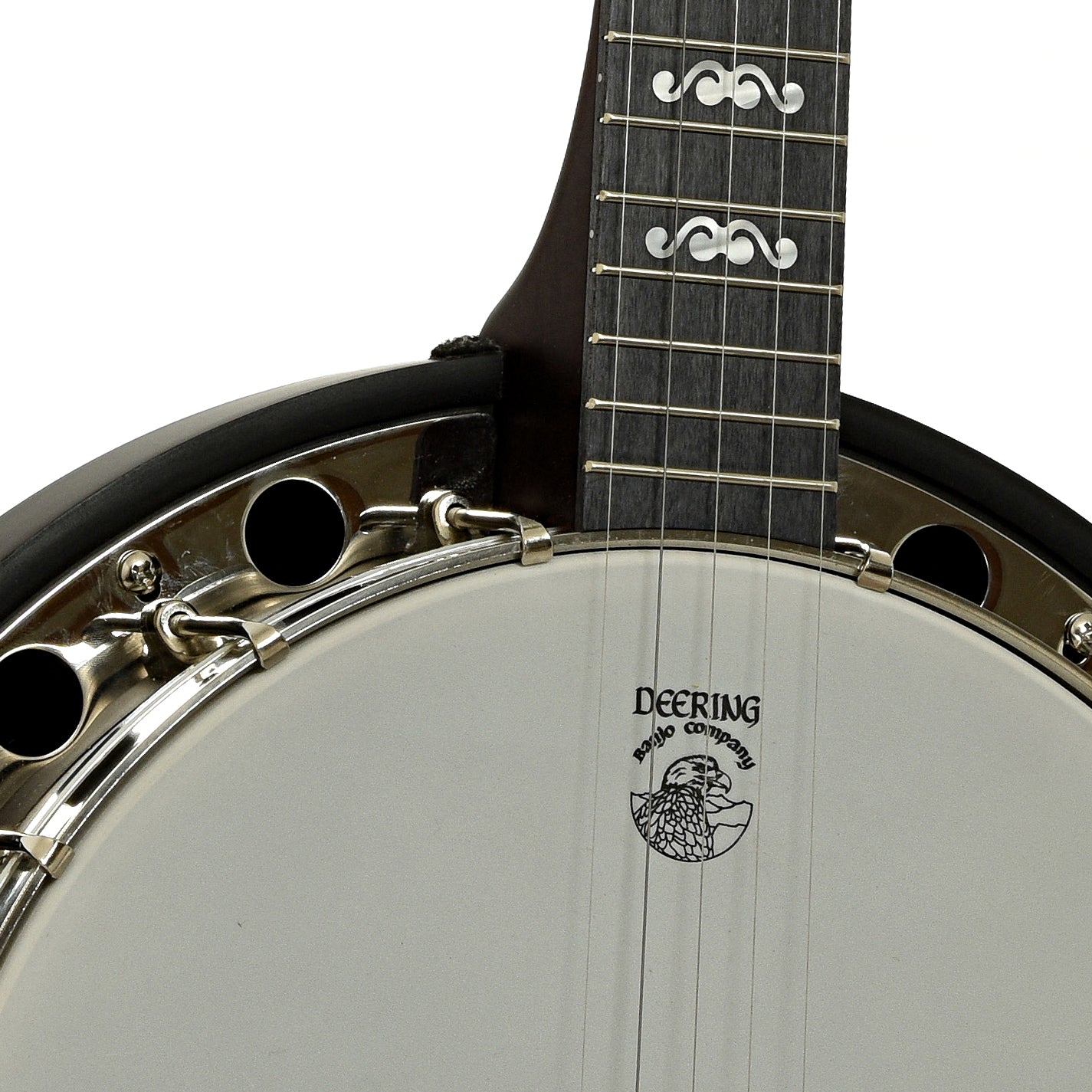 Front Neck joint of Deering Artisan Goodtime II Special Resonator Banjo 