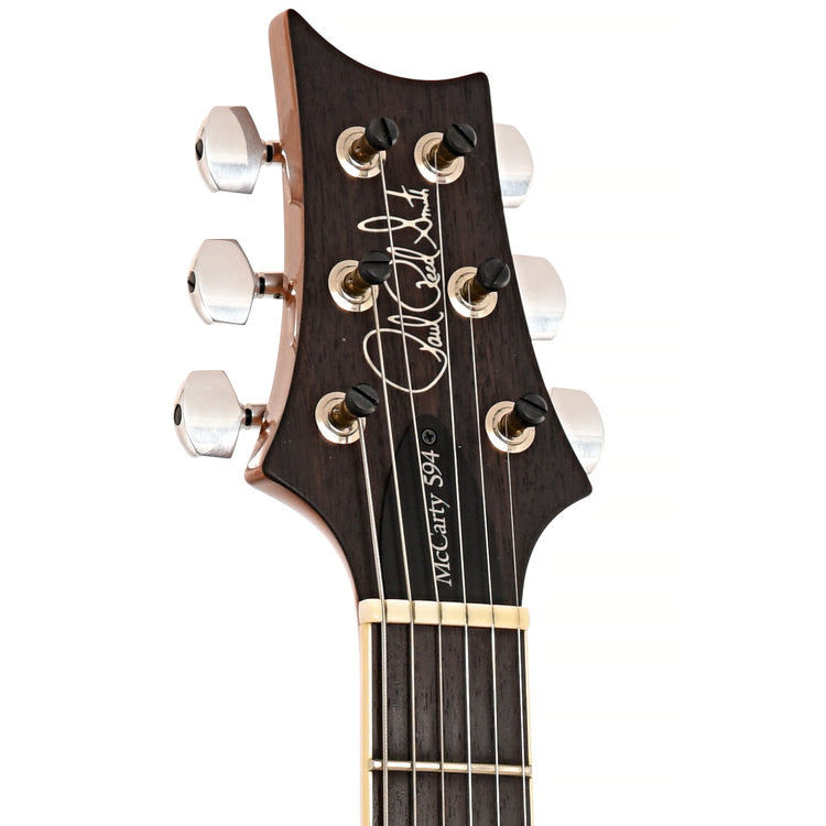 Front headstock of McCarty 594 10-Top