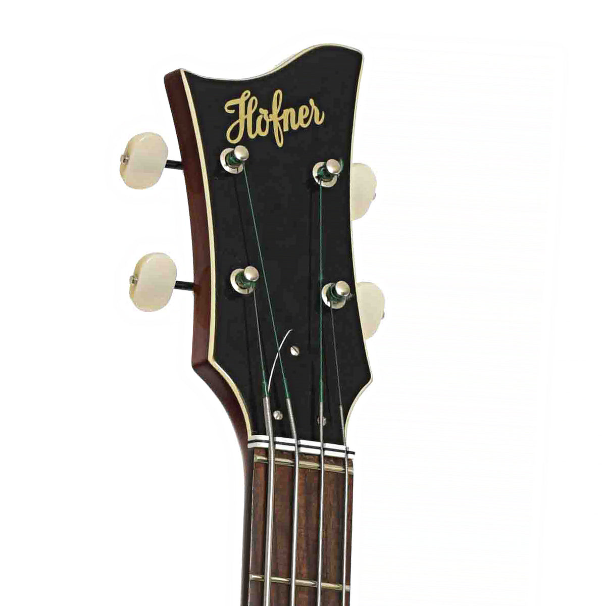 Front headstock of Hofner 500/1  63 Artist Violin Electric Bass