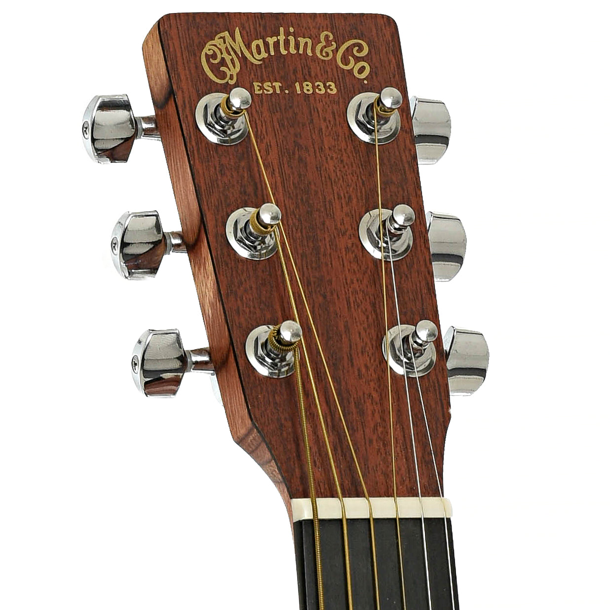 Headstock of Martin LX1 Little Martin Acoustic Guitar