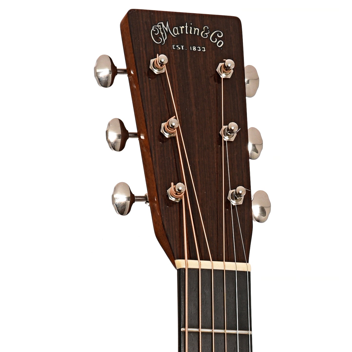 front headstock of Martin M Custom Acoustic