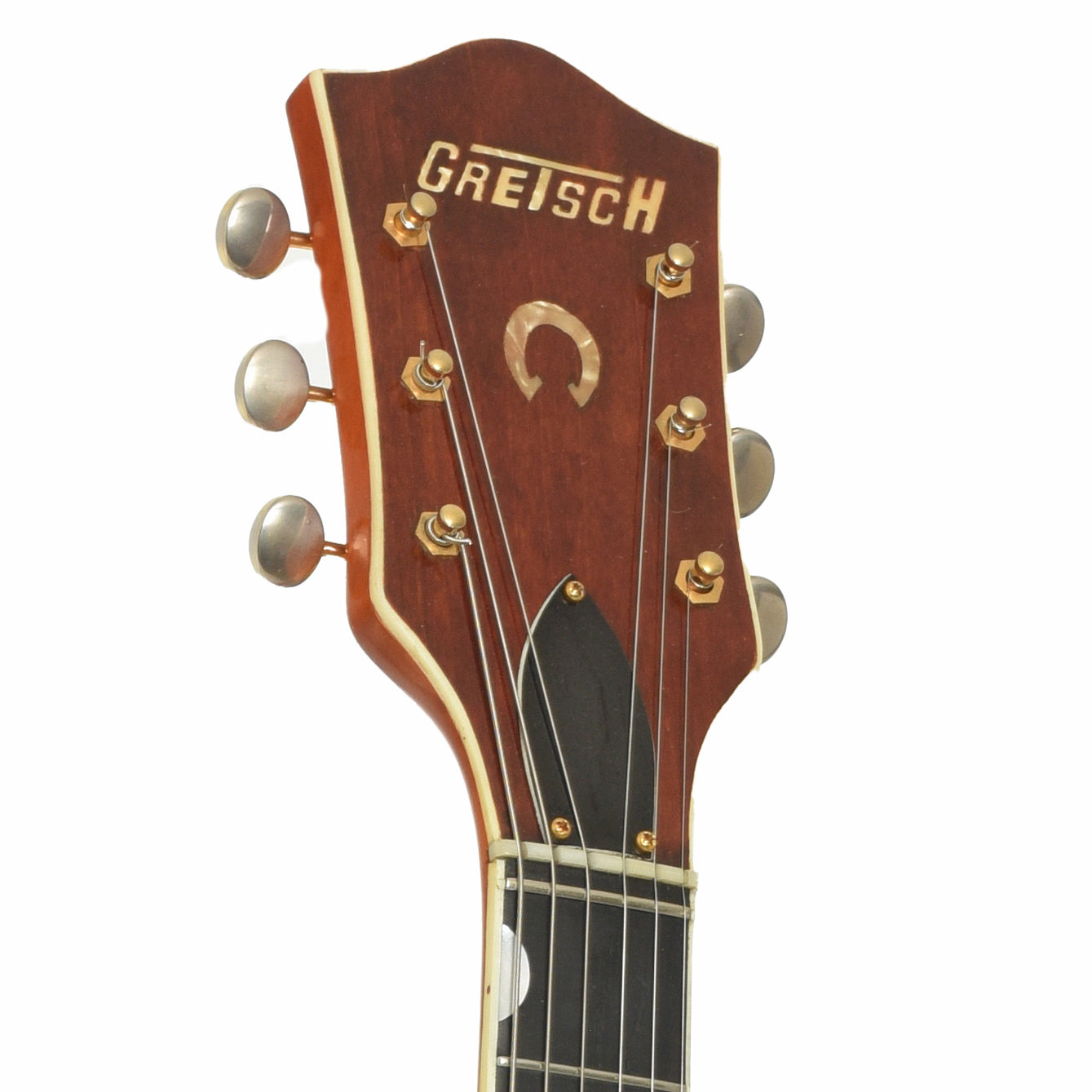 Headstock of Gretsch 6120 Chet Atkins Hollowbody Elctric Guitar 