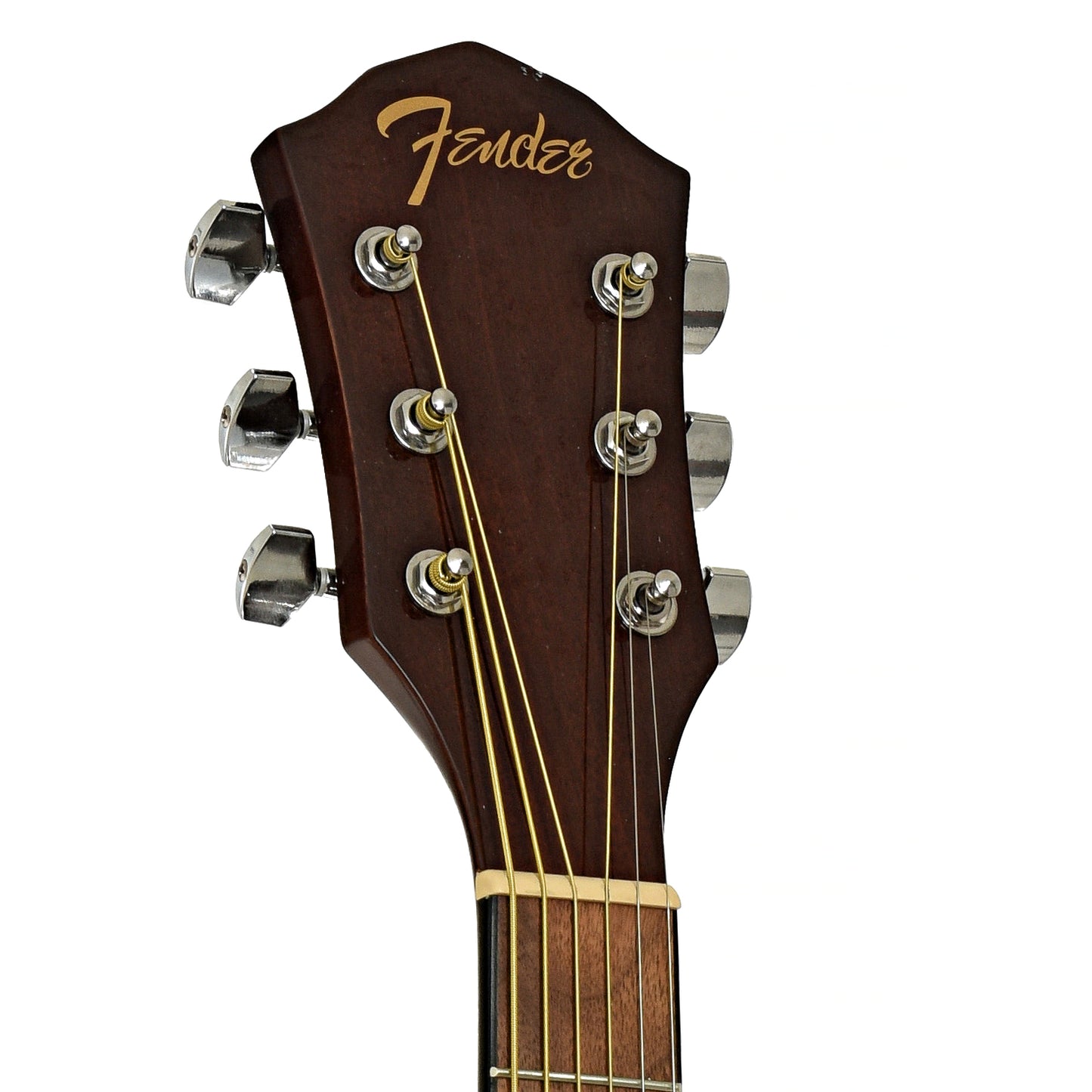 Headstock of Fender FA-135CE Acoustic-Electric Guitar