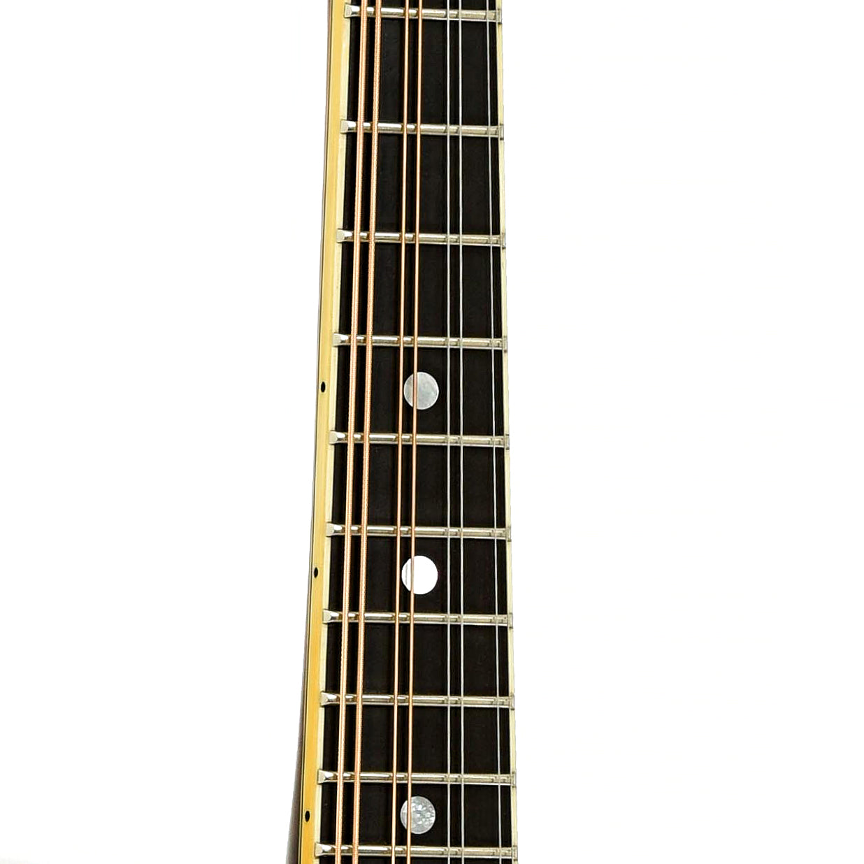 Fretboard of Clark F-5 Mandolin 