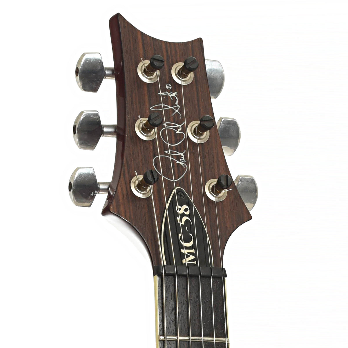 Headstock of PRS MC-58 McCarty Electric Guitar 