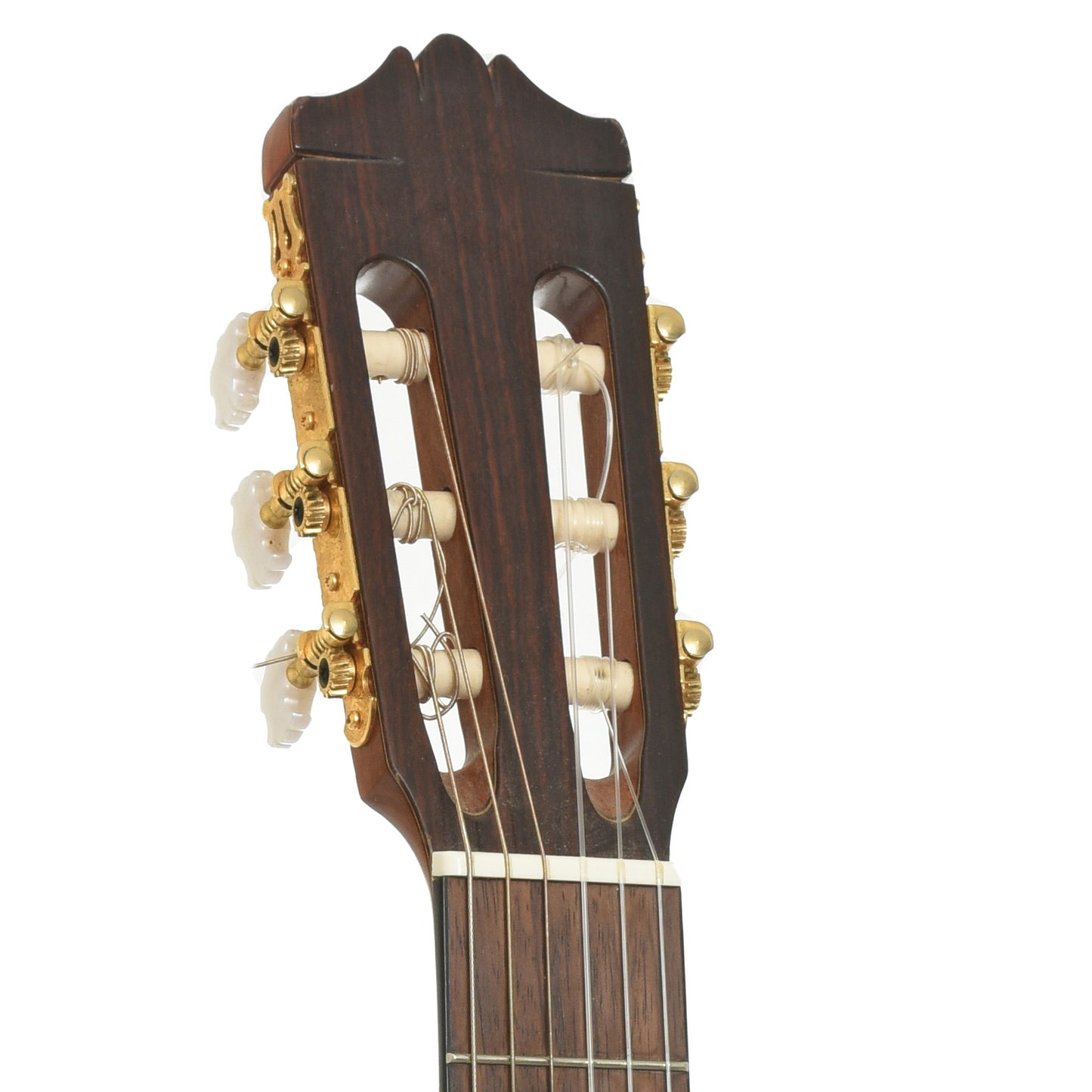 Headstock of Yamaha CG151S Classical Acoustic Guitar
