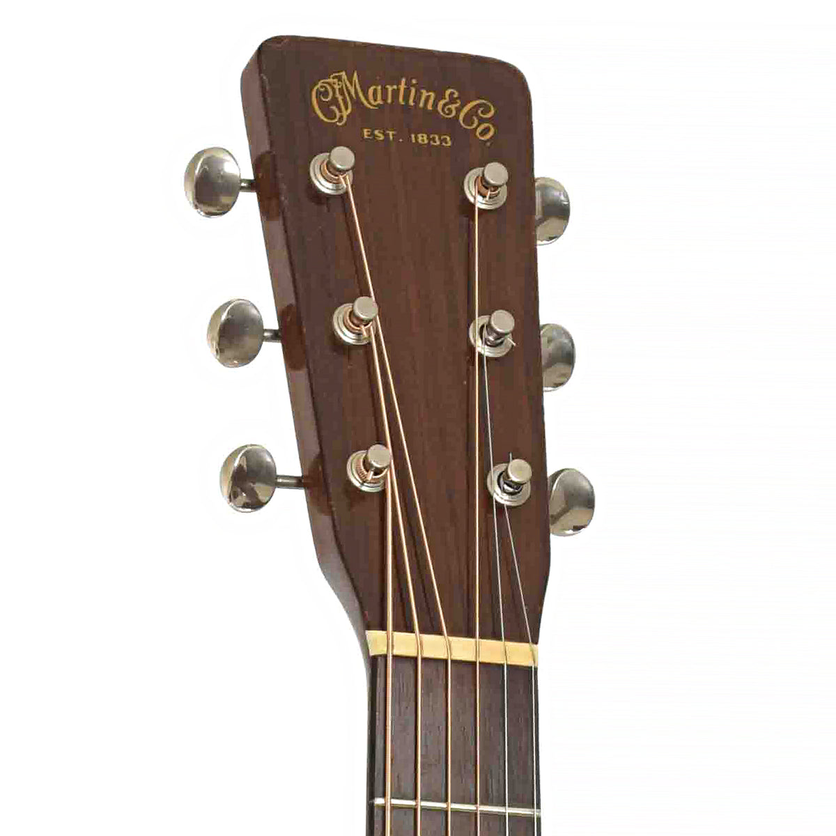 Front Headstock of Martin 000-21 Acoustic Guitar