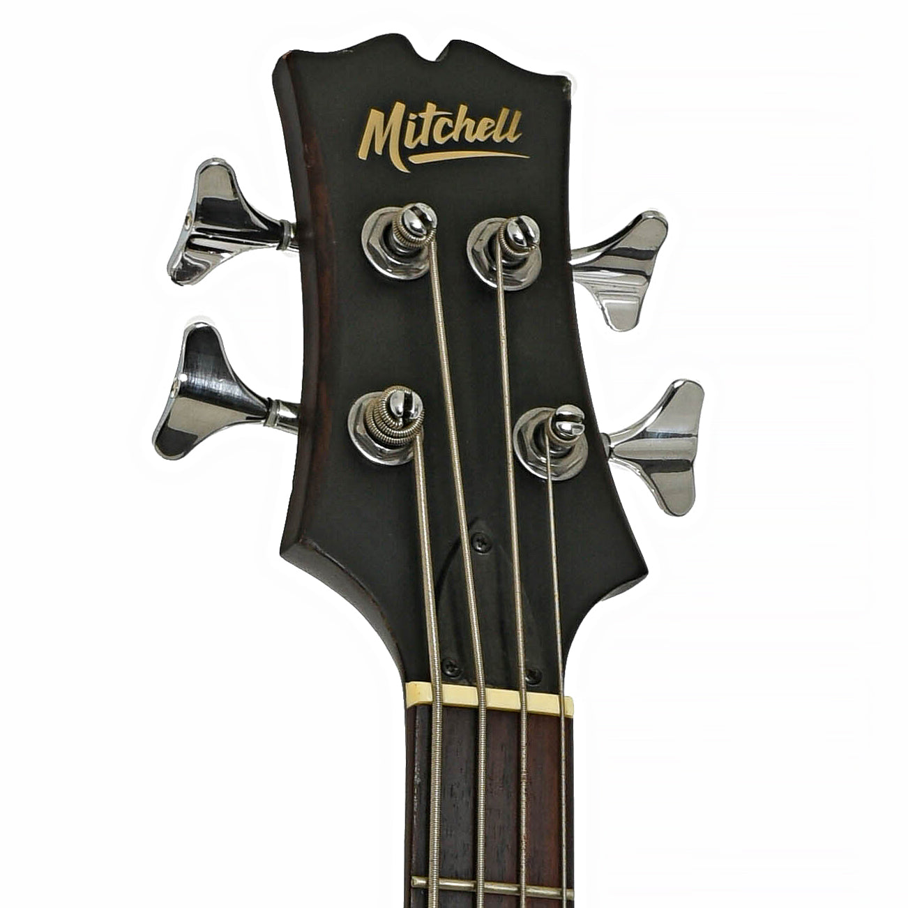 Headstock of Mitchell T239BCE Acoustic-Electric Bass