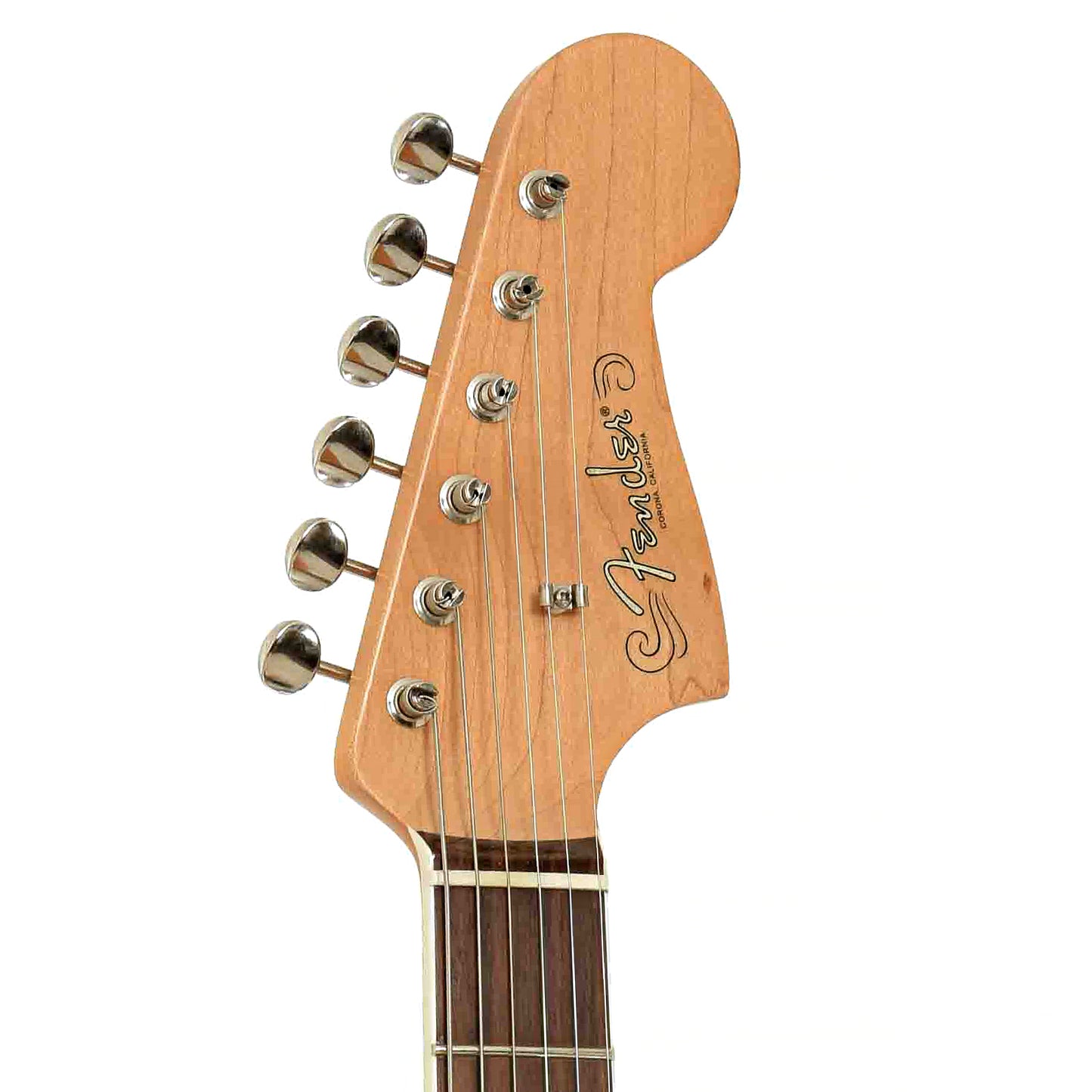 Headstock of Fender Parallel Universe Jazz-Tele Limited Edition Electric Guitar