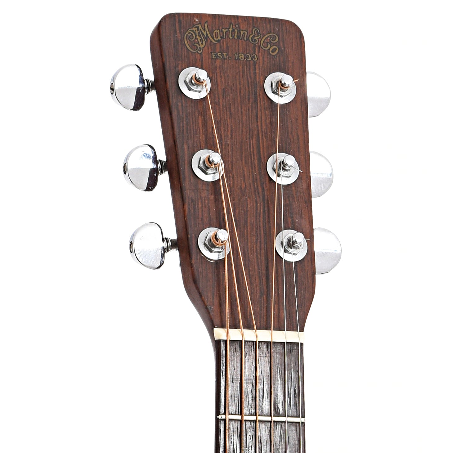 front headstock of Martin D-21 Acoustic Guitar (1968)