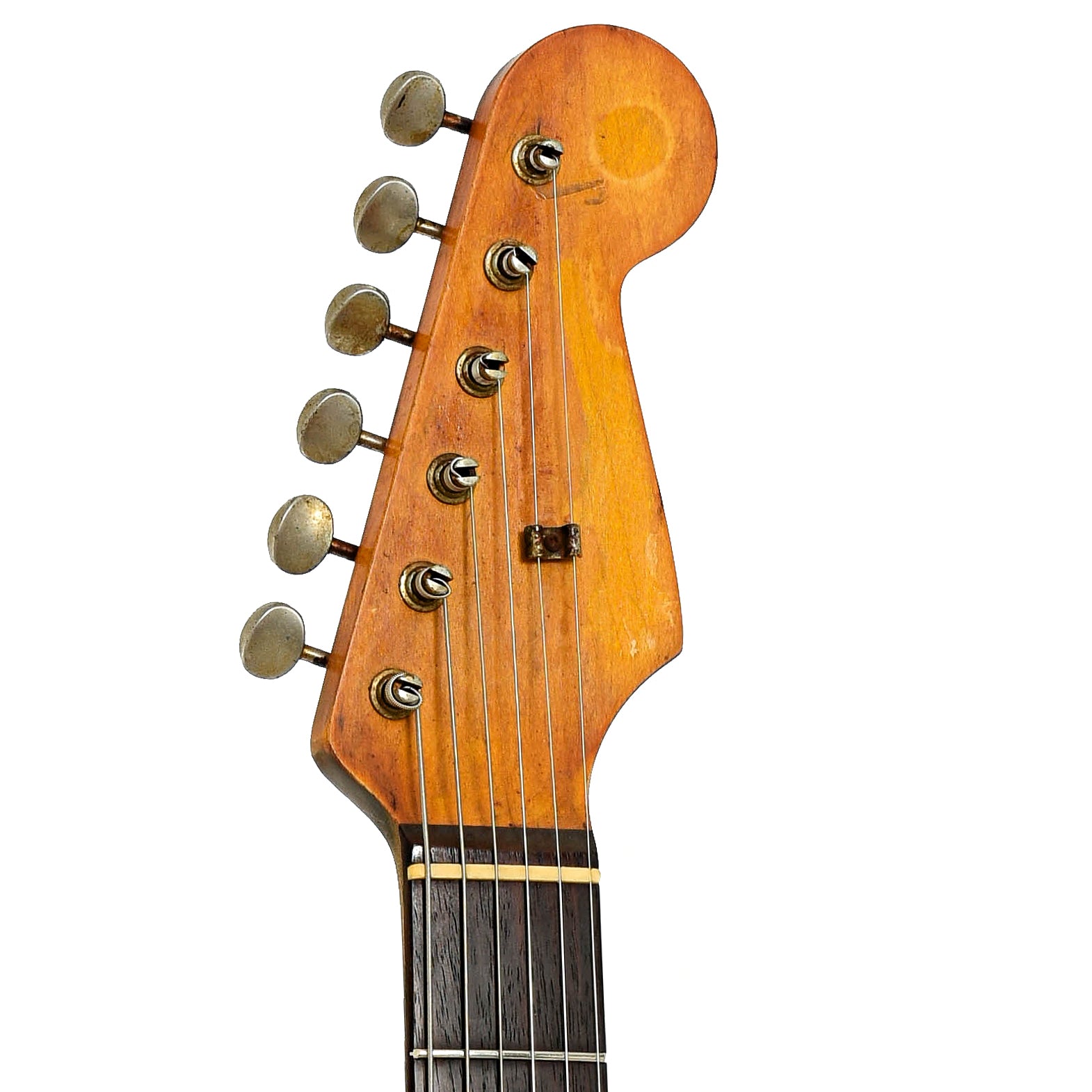 Headstock of Rocketfire SRV #1 Electric Guitar