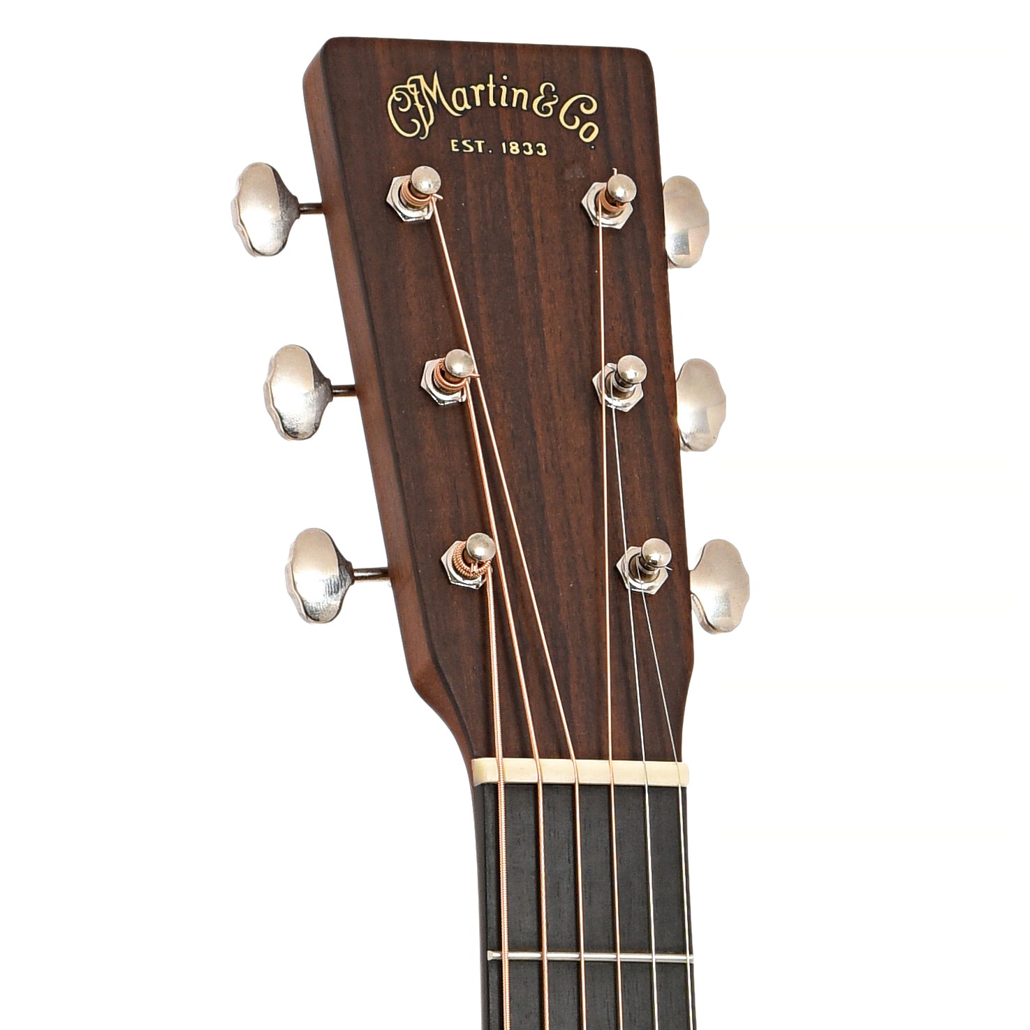 Front headstock of Martin 000-18 Acoustic Guitar (2019)