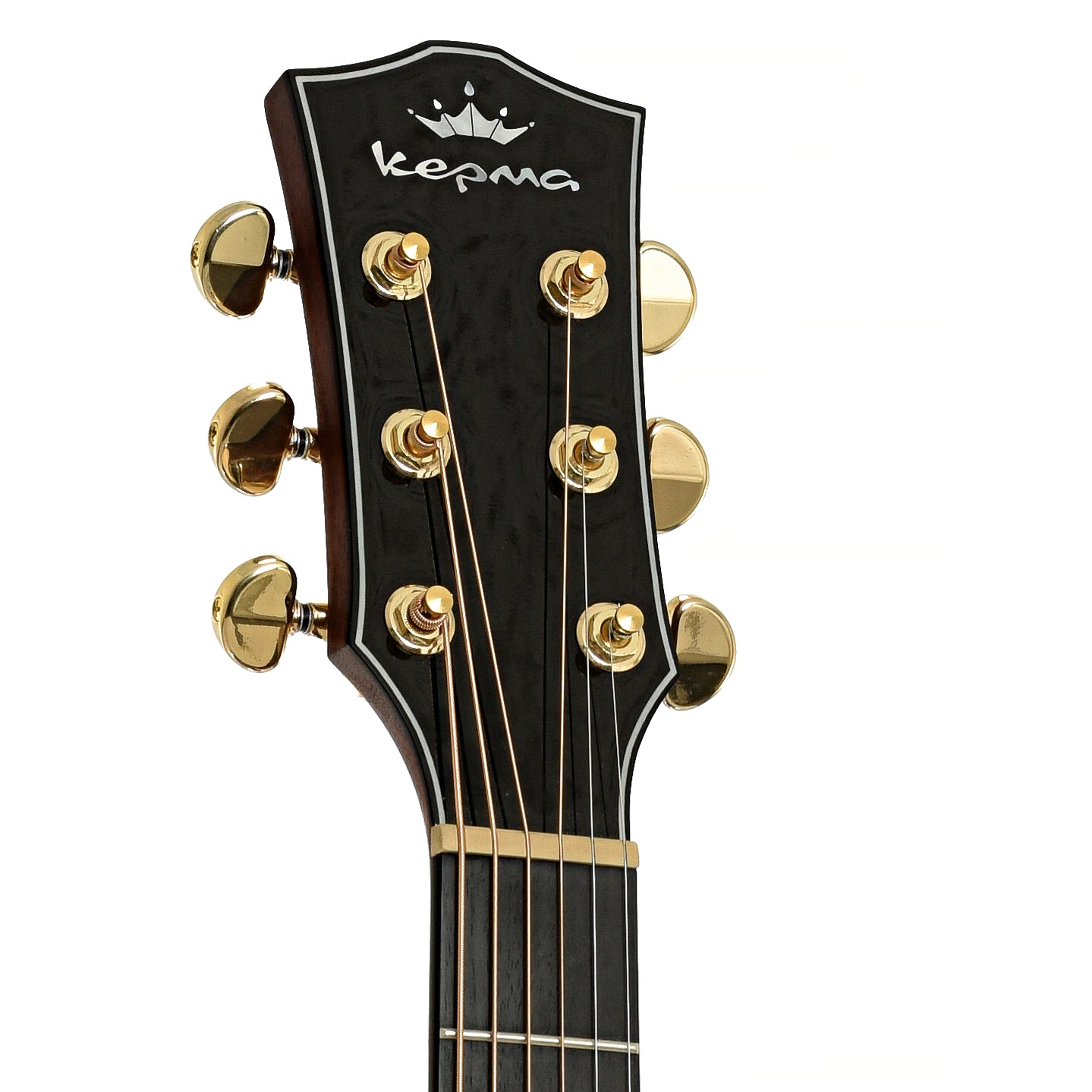 Headstock of Kepma GA2-120A Acoustic Guitar