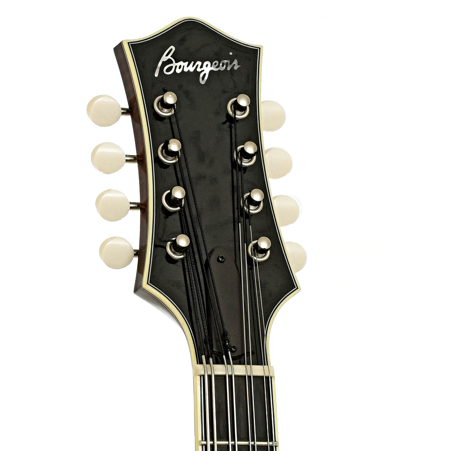 Headstock of Bourgeois MB-50-BT Octave Mandolin 