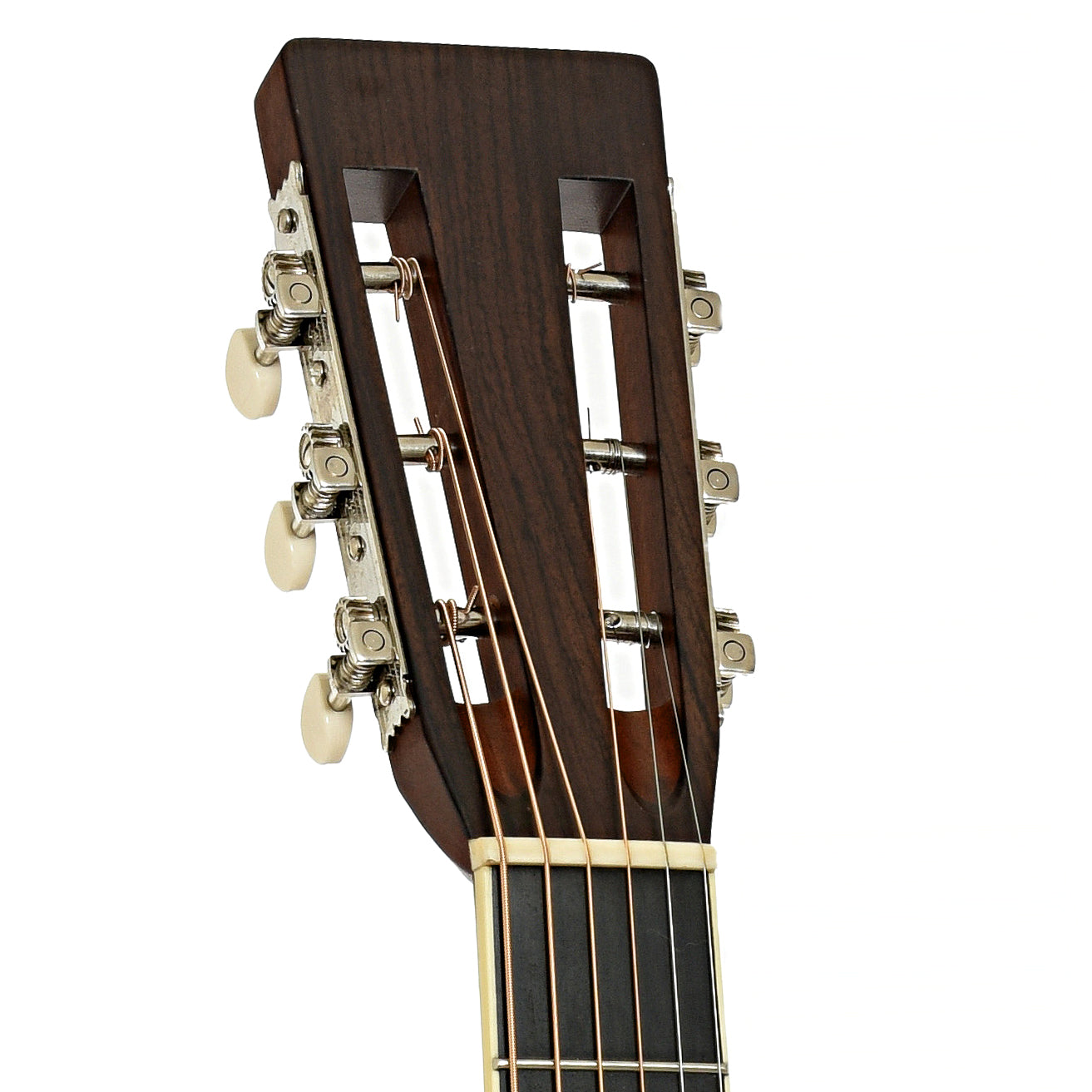 Headstock of Martin D-222 100th Anniversary Acoustic Guitar 
