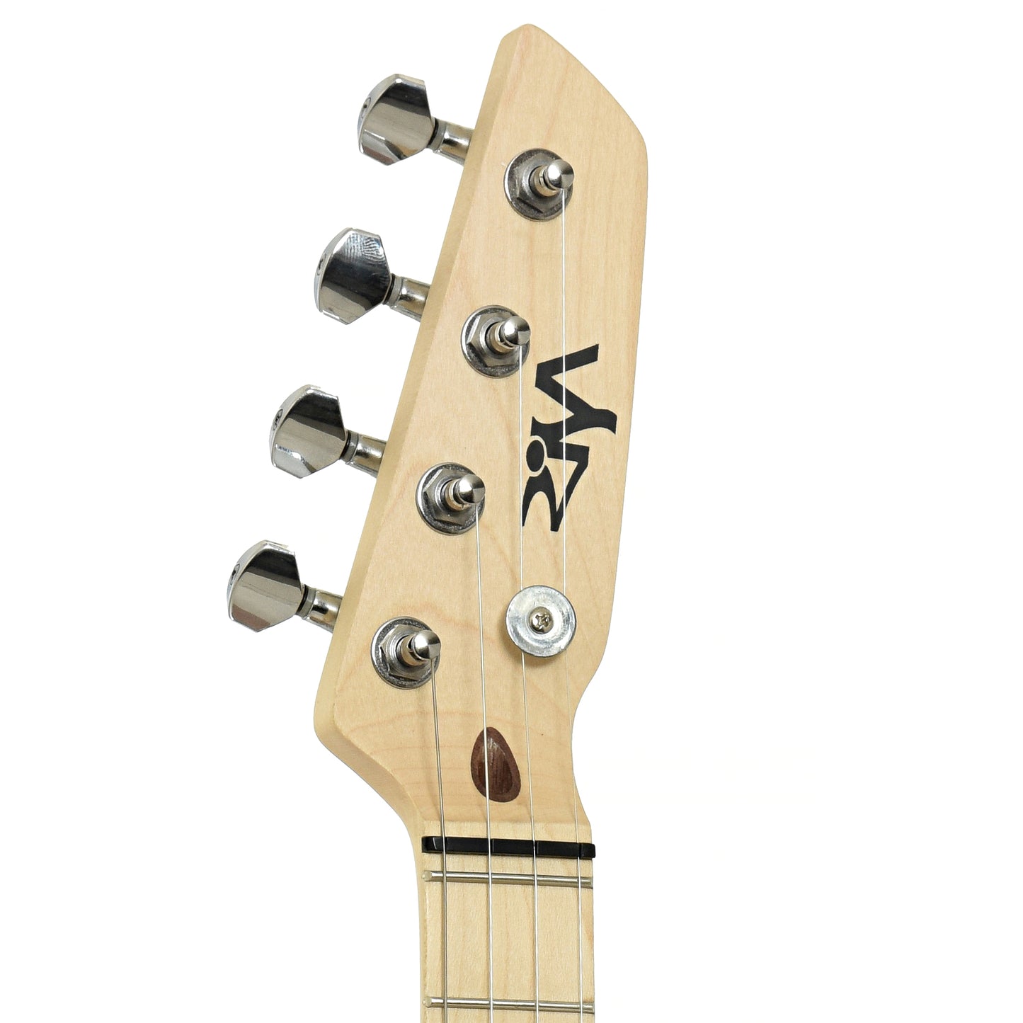 Headstock of Risa TE-432 BB Tenor Electric Ukulele