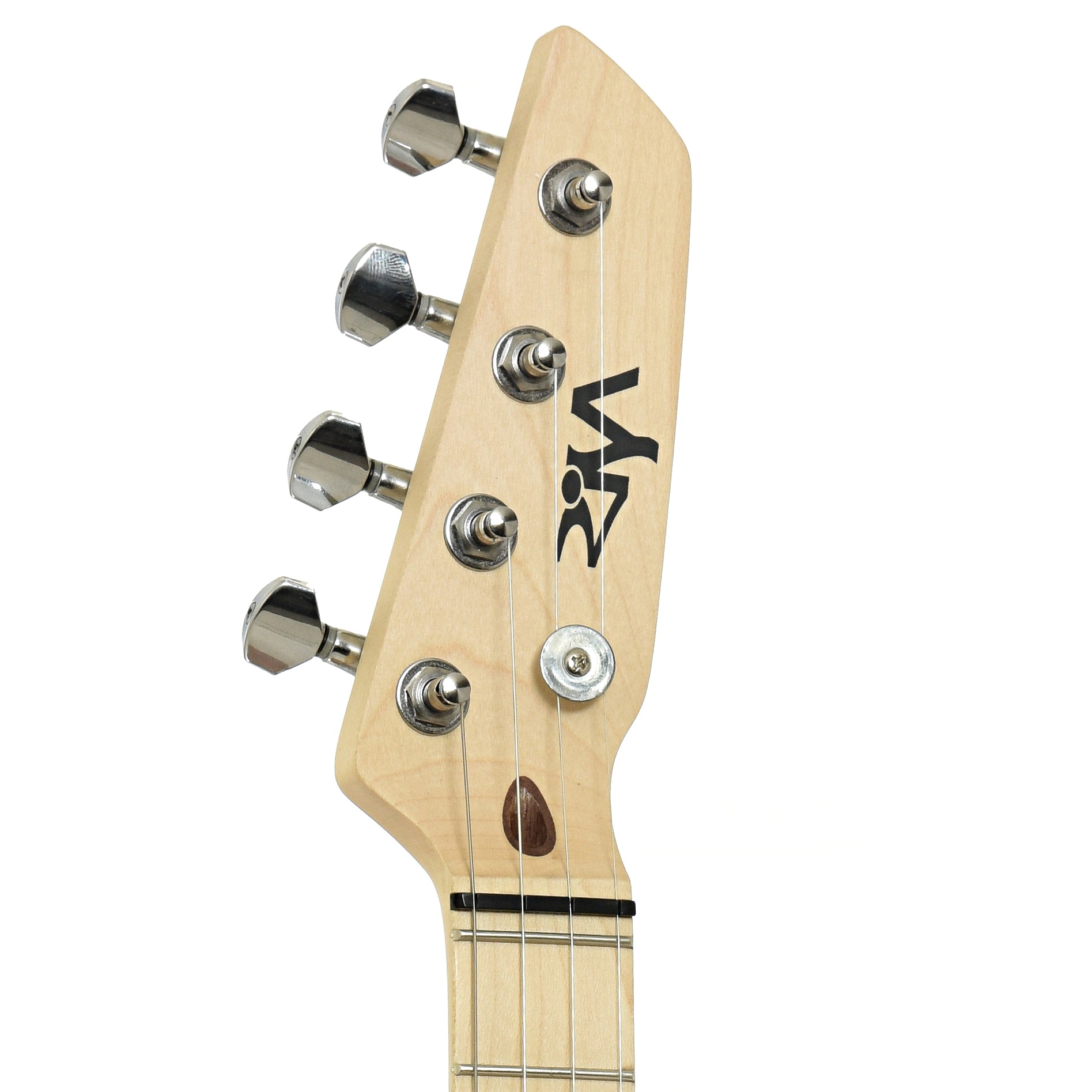 Headstock of Risa TE-432 BB Tenor Electric Ukulele