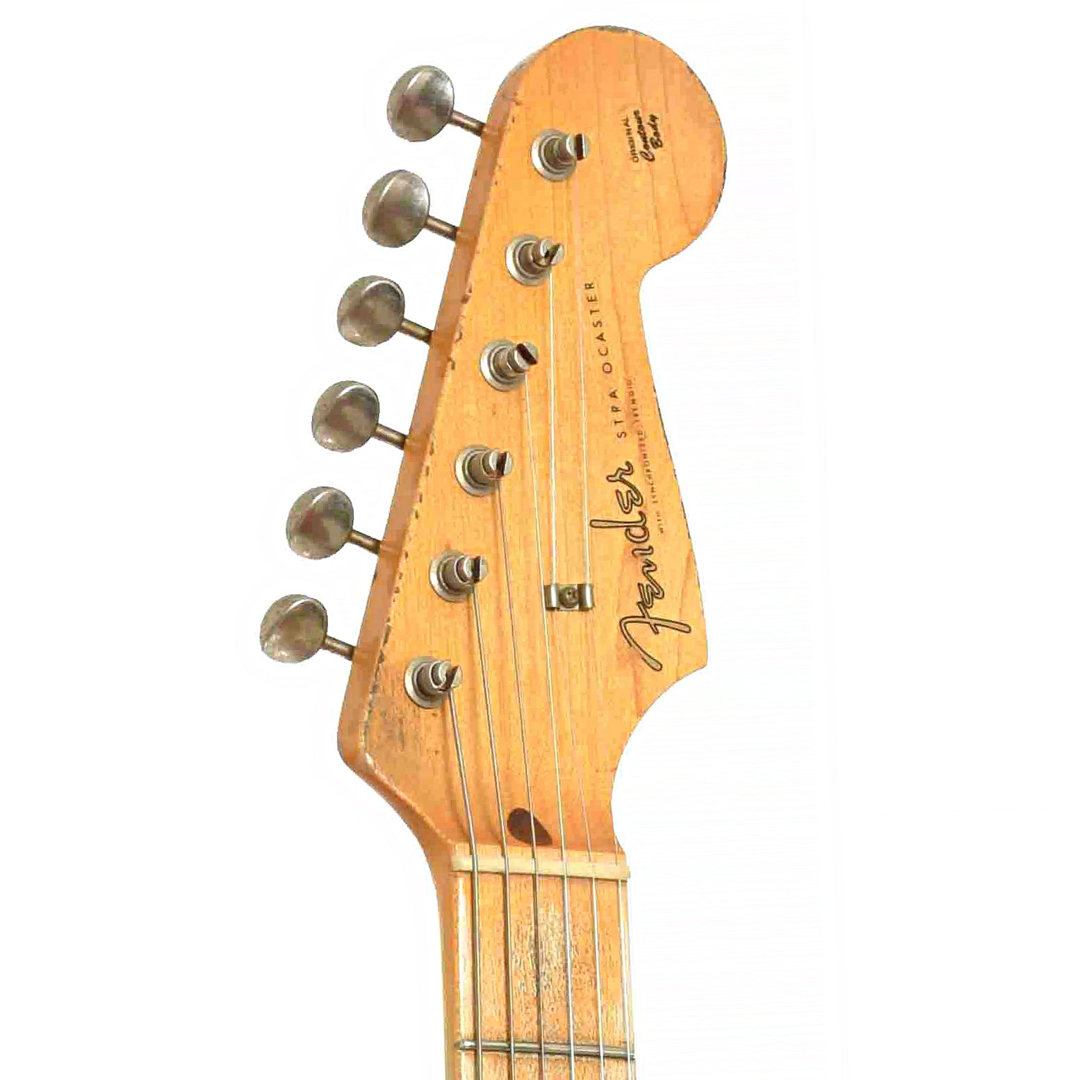 Front headstock of Fender 50's Stratocaster Relic MBDG