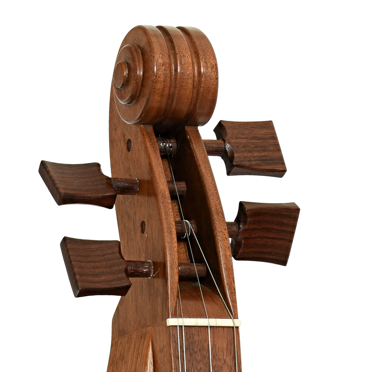 Headstock of Dennis Dorogi Appalachian Dulcimer