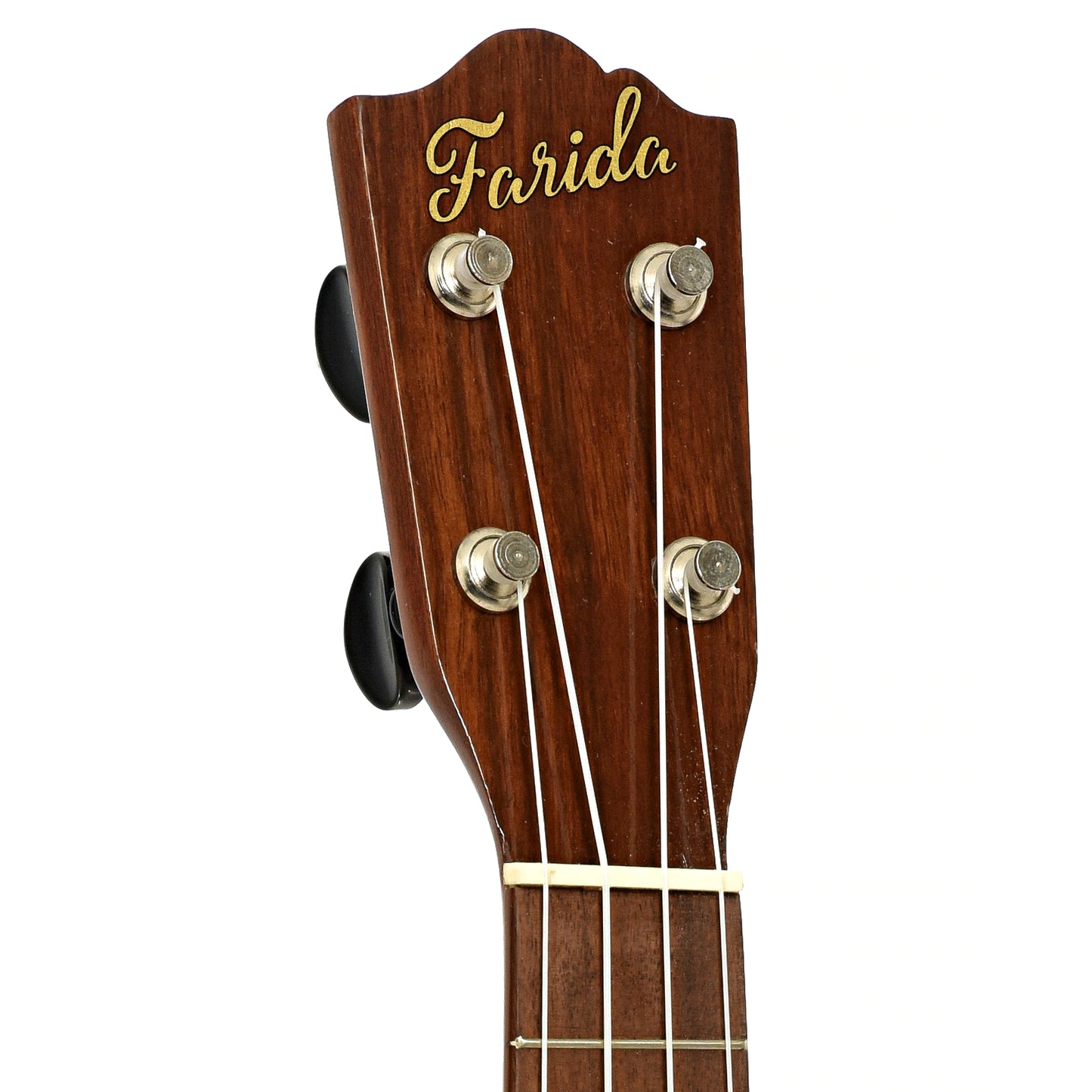 Headstock of Farida Holiday Pack, Concert Ukulele