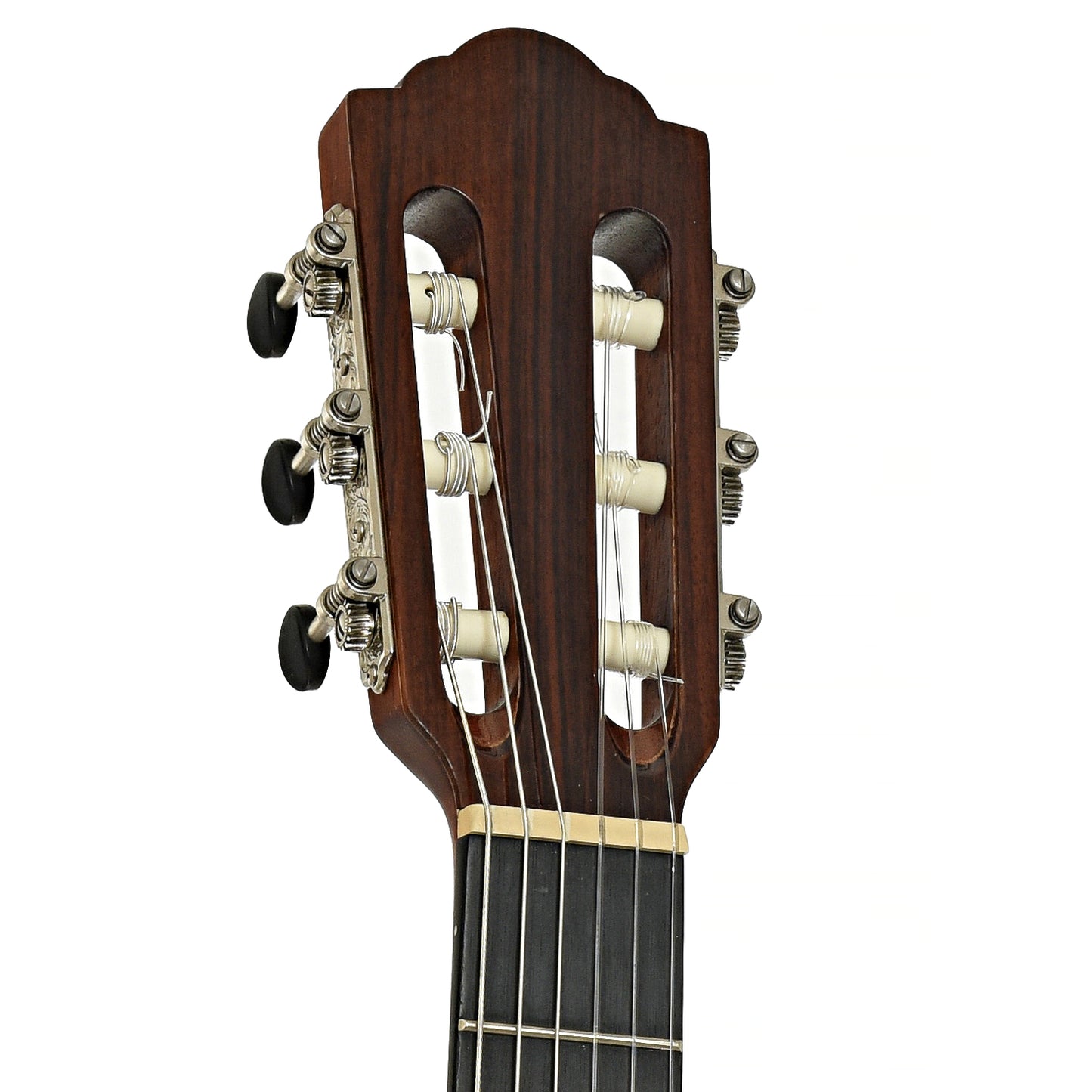 Headstock of Guild GN-5 Nylon String Acoustic-Electric Guitar