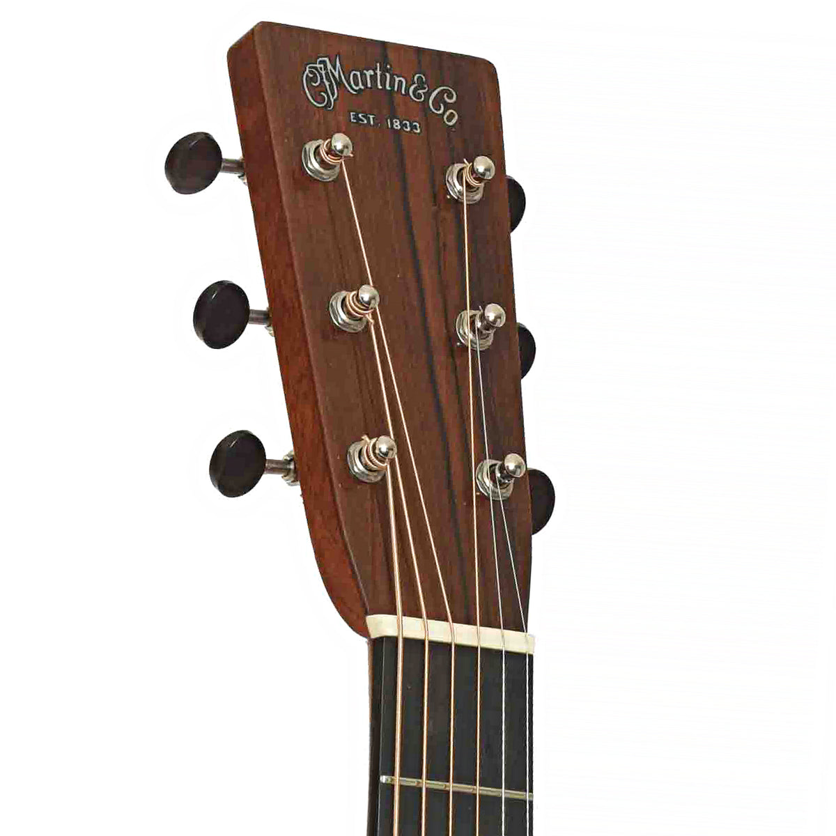 Front headstock of Martin Custom Guatemalan 0000