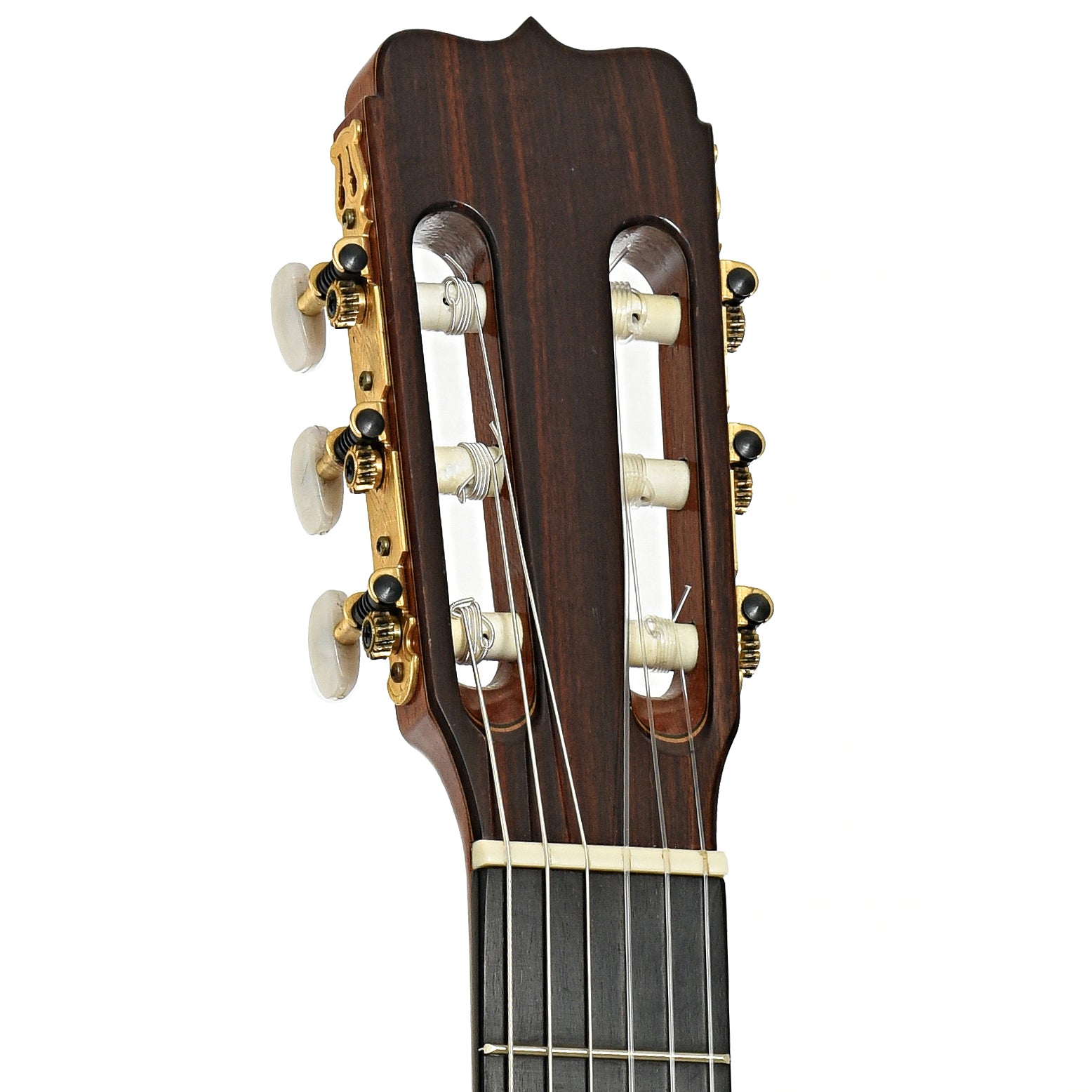 Headstock of Ramirez R-2 Classical Guitar