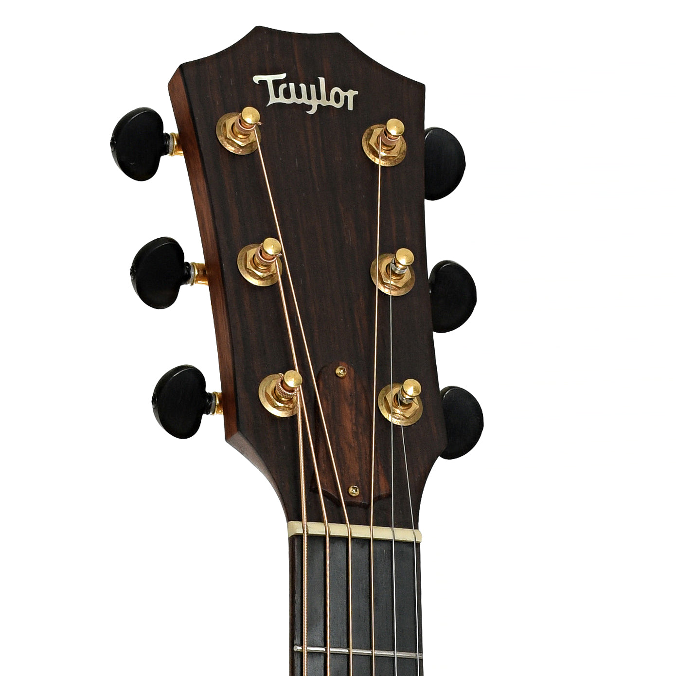 Headstock of Taylor 712 Acoustic Guitar 