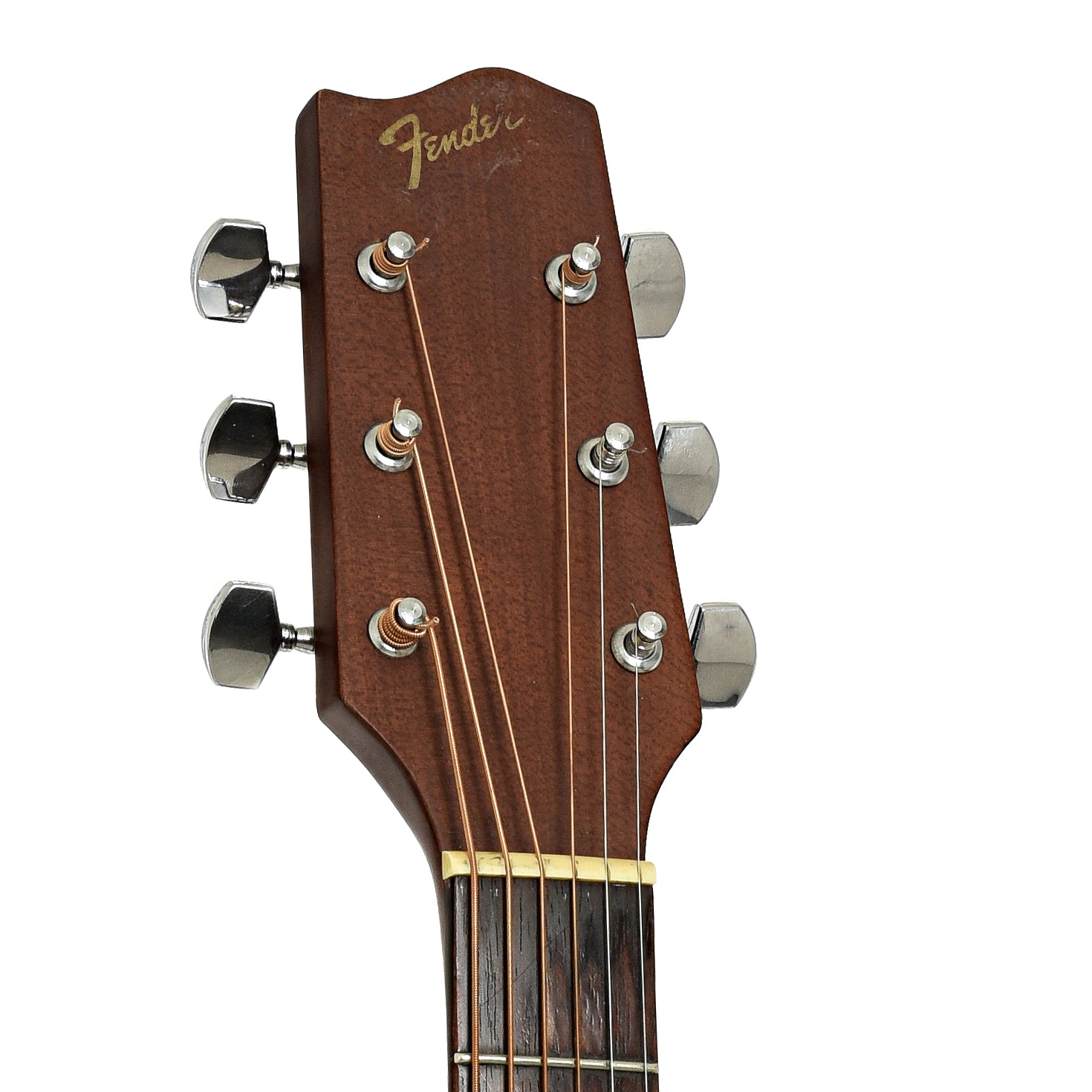 Headstock of Fender Gemini II Acoustic Guitar