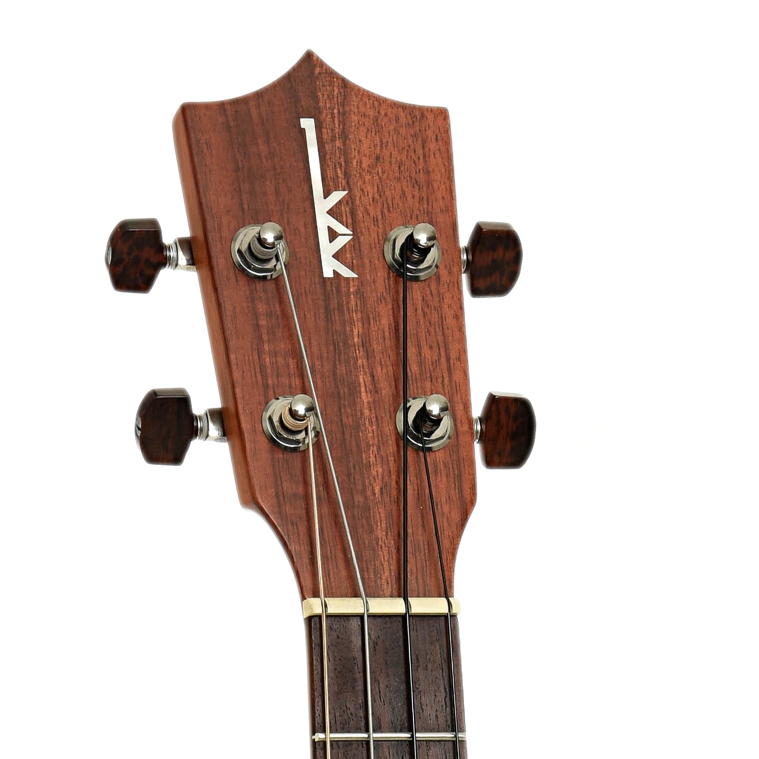Headstock of Kamaka HF-4 Baritone Ukulele 