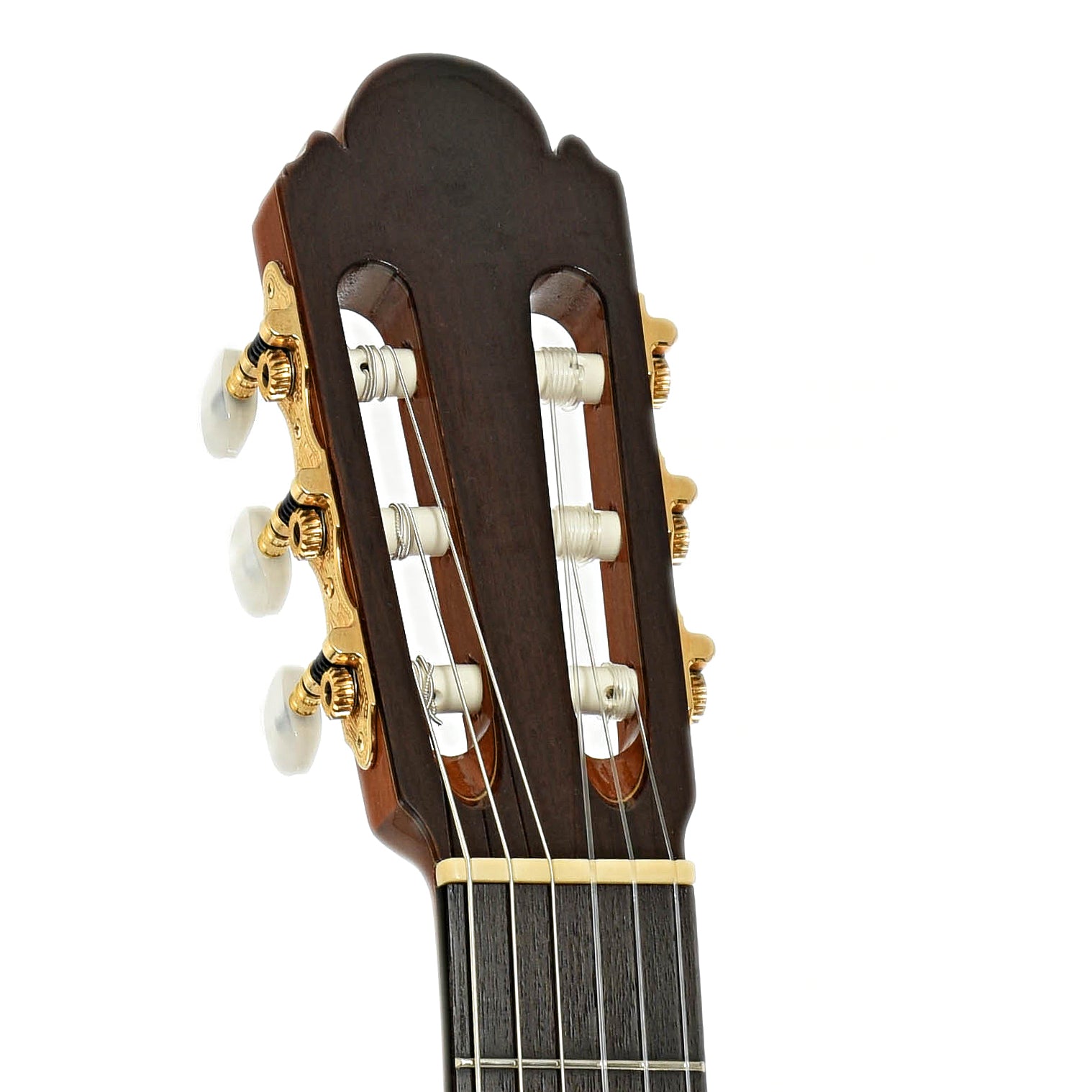 Headstock of Horabe Model 40 Classical Guitar