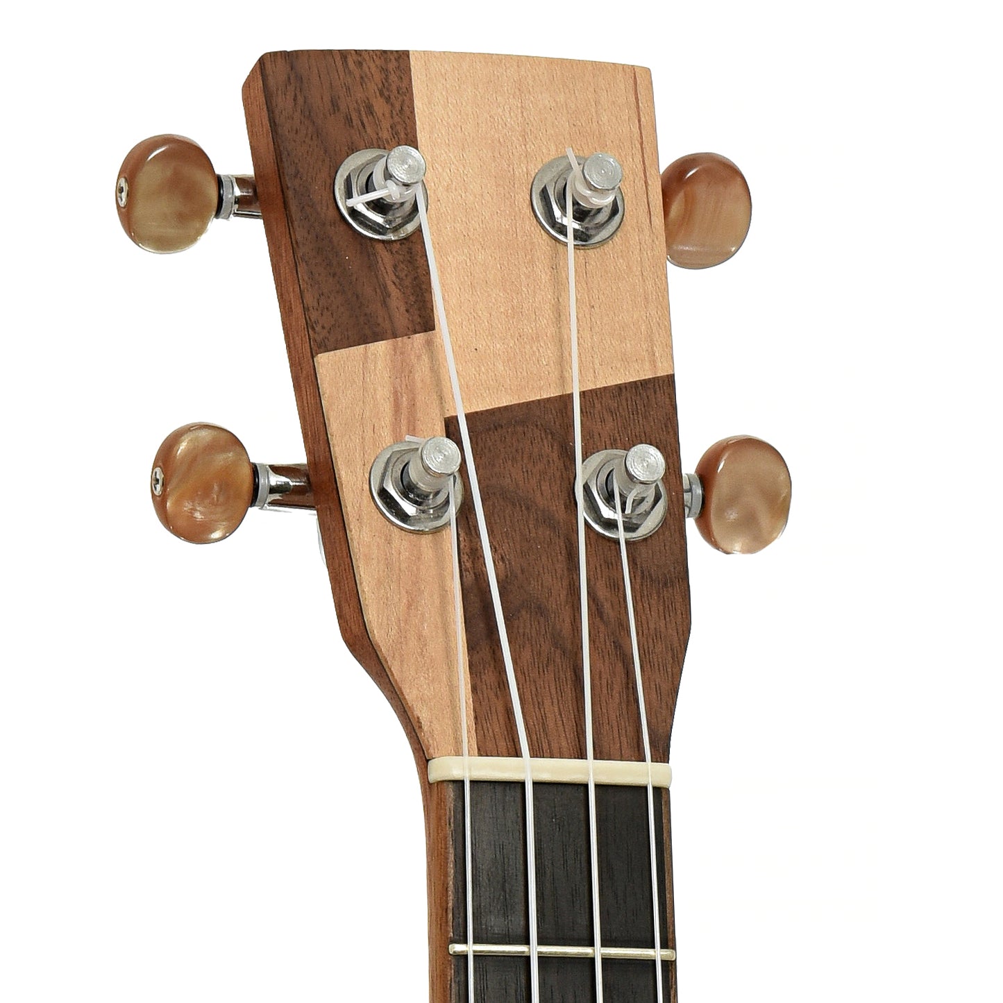 Headstock of Mya-Moe Mango Custom Tenor Ukulele