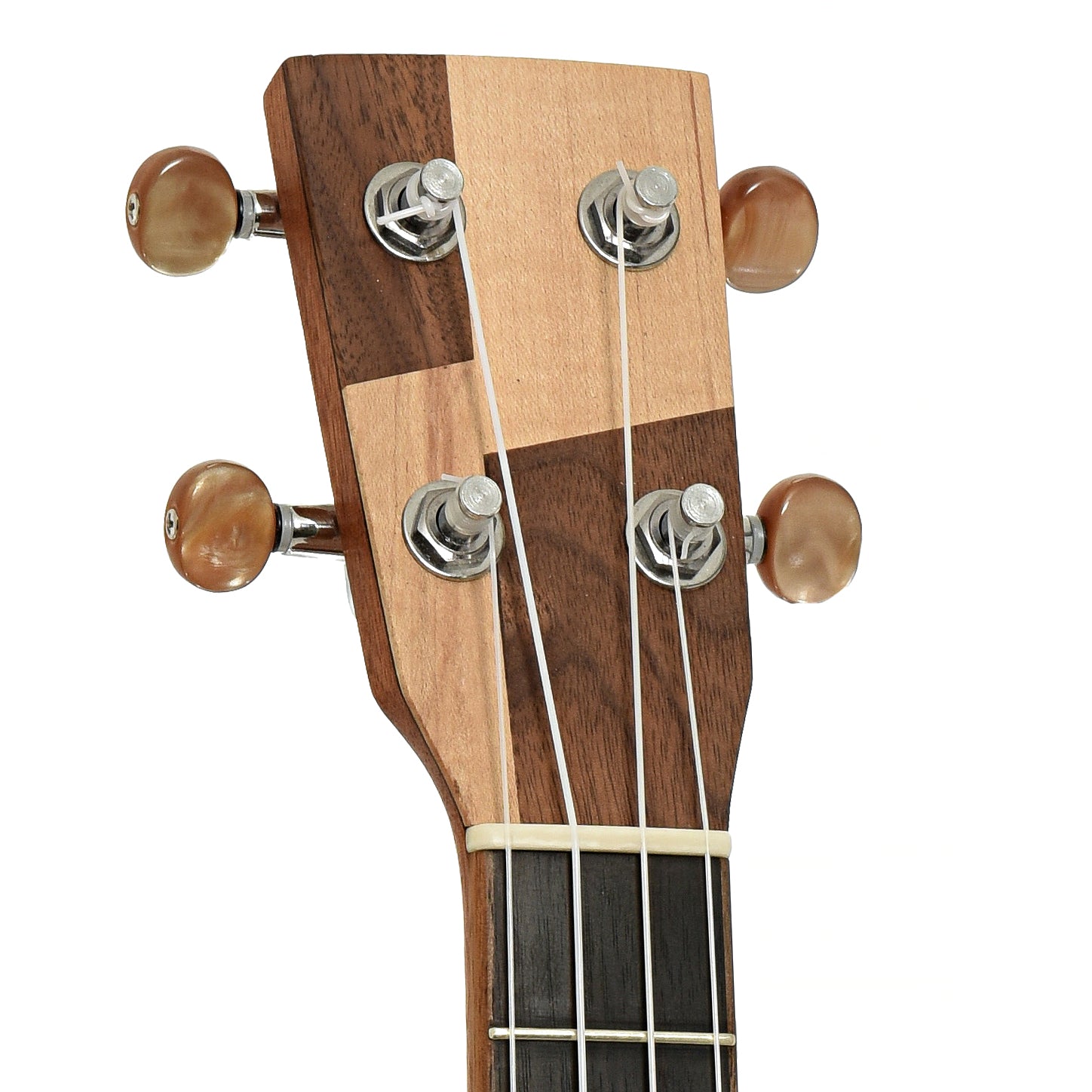 Headstock of Mya-Moe Mango Custom Tenor Ukulele