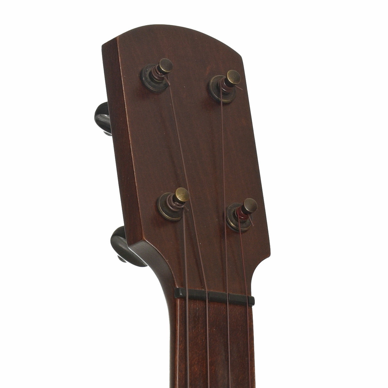 Headstock of John Bowlin 1865 Fretless Mintrel Banjo