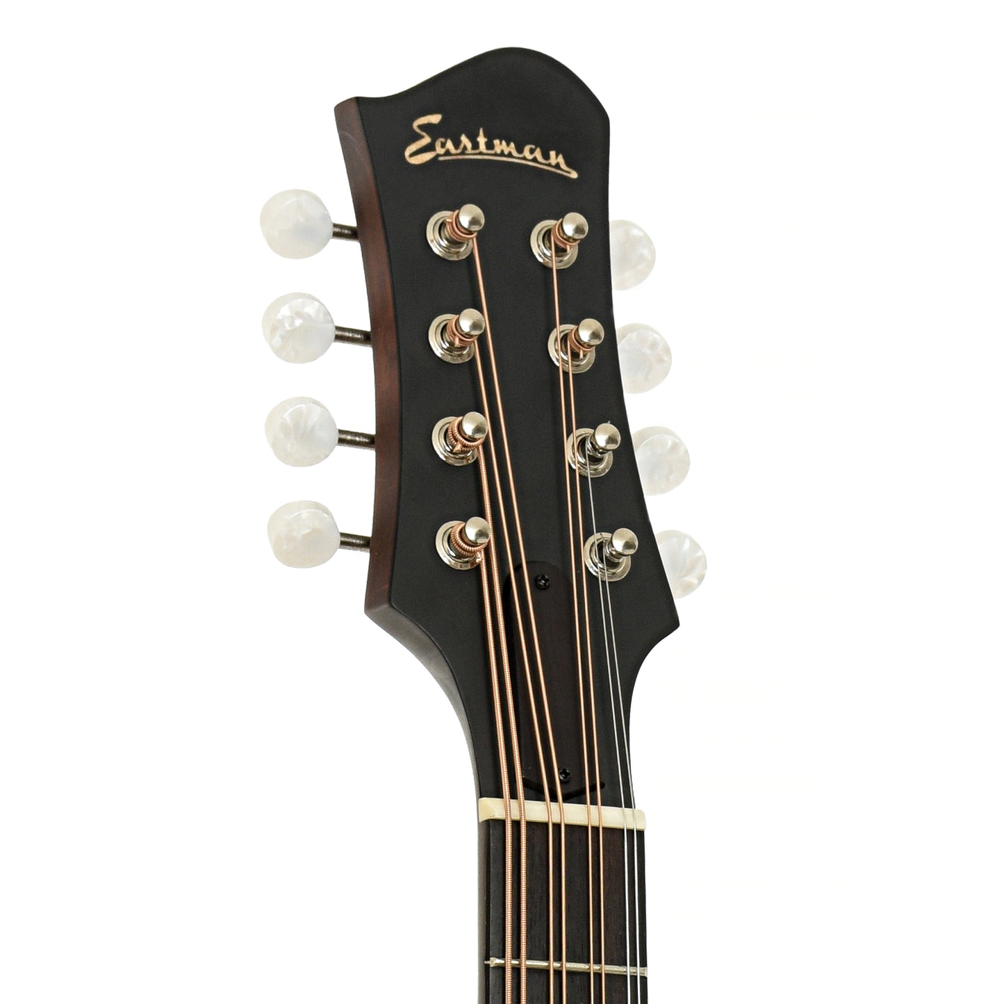 Headstock of Eastman MDO305 Octave Mandolin