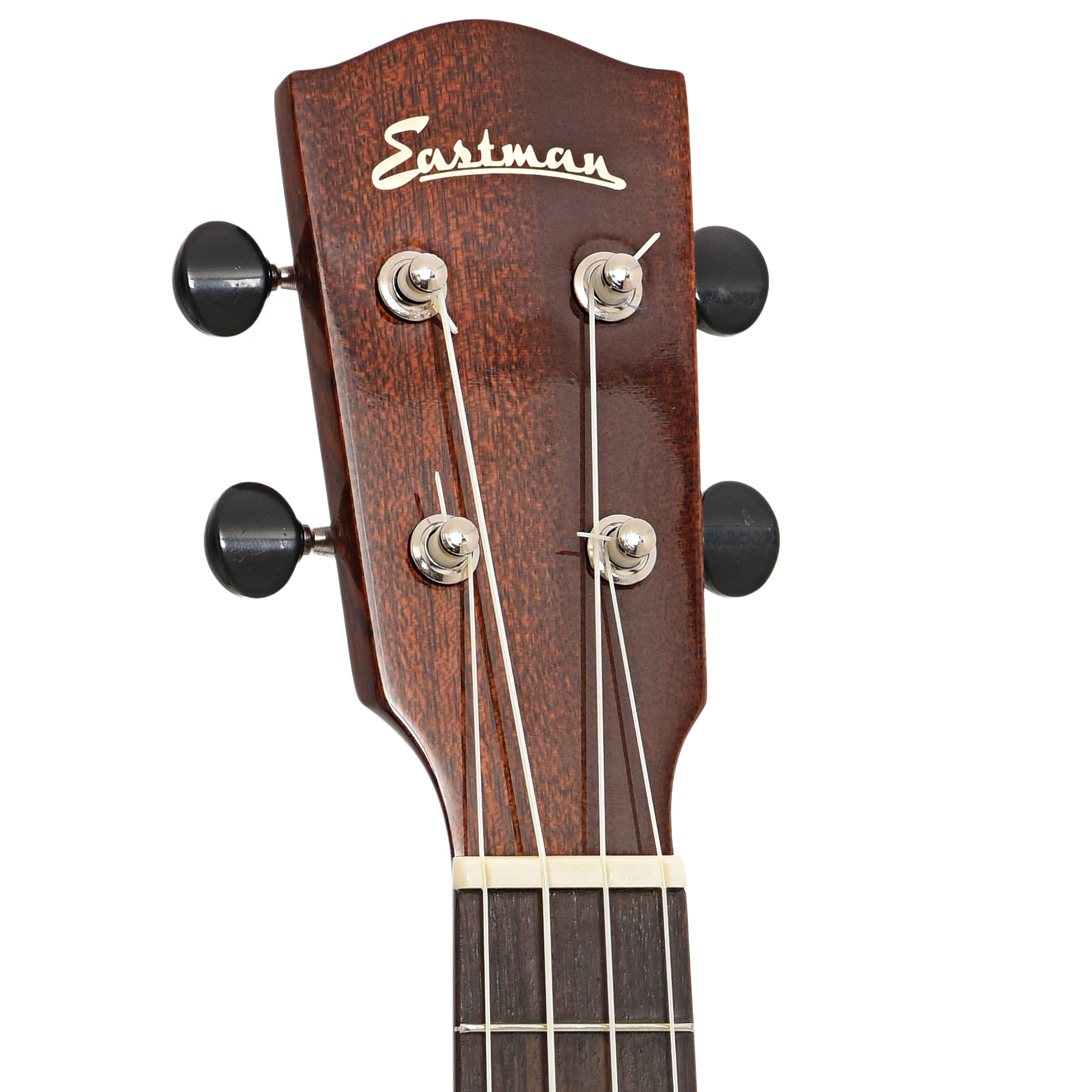 Front headstock of Eastman EU3C Concert Ukulele
