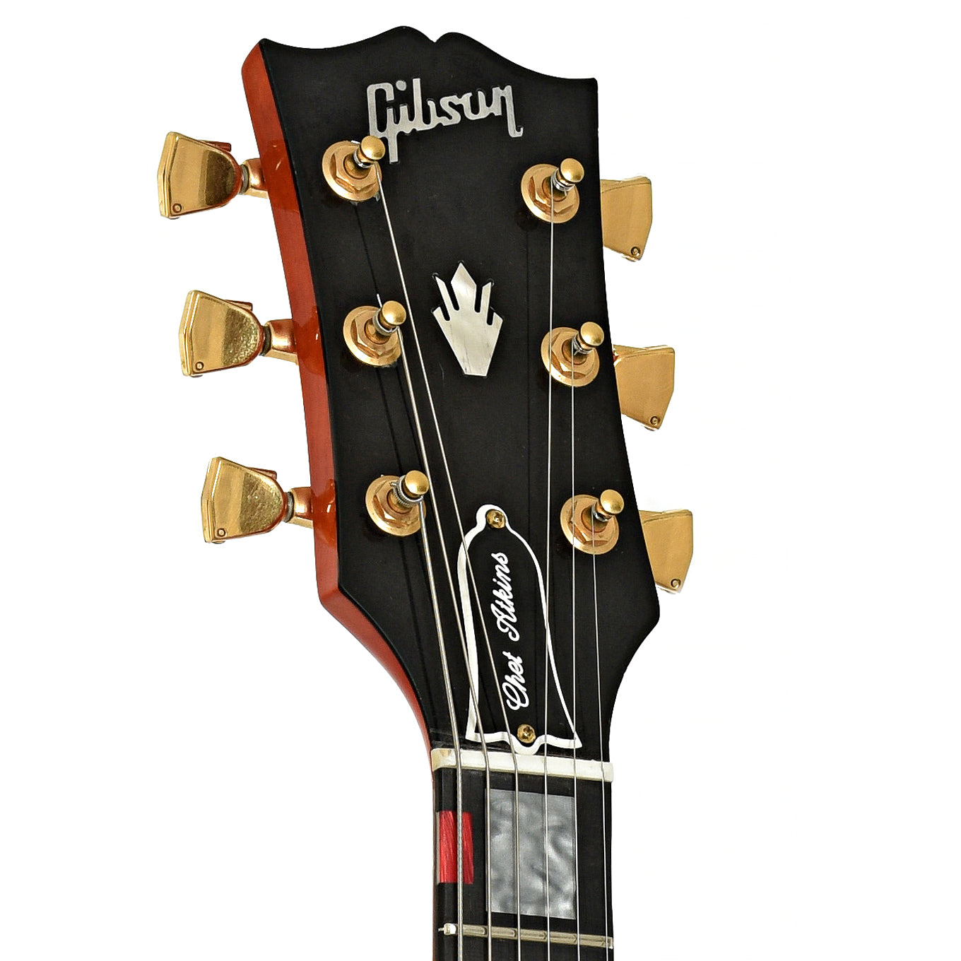 Headstock of Gibson Chet Atkins Country Gentleman Hollowbody Guitar 