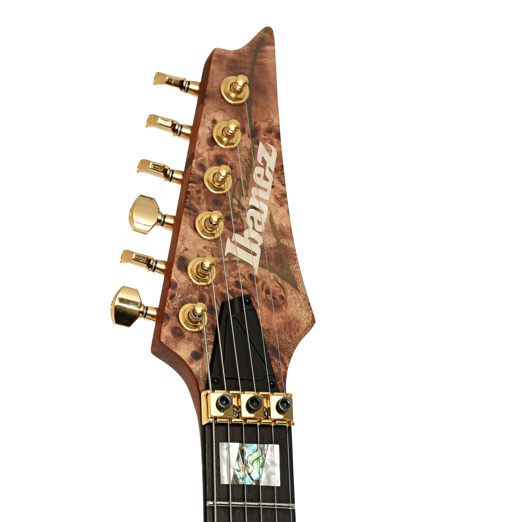 Headstock of Ibanez RGT1220PB Electric Guitar 