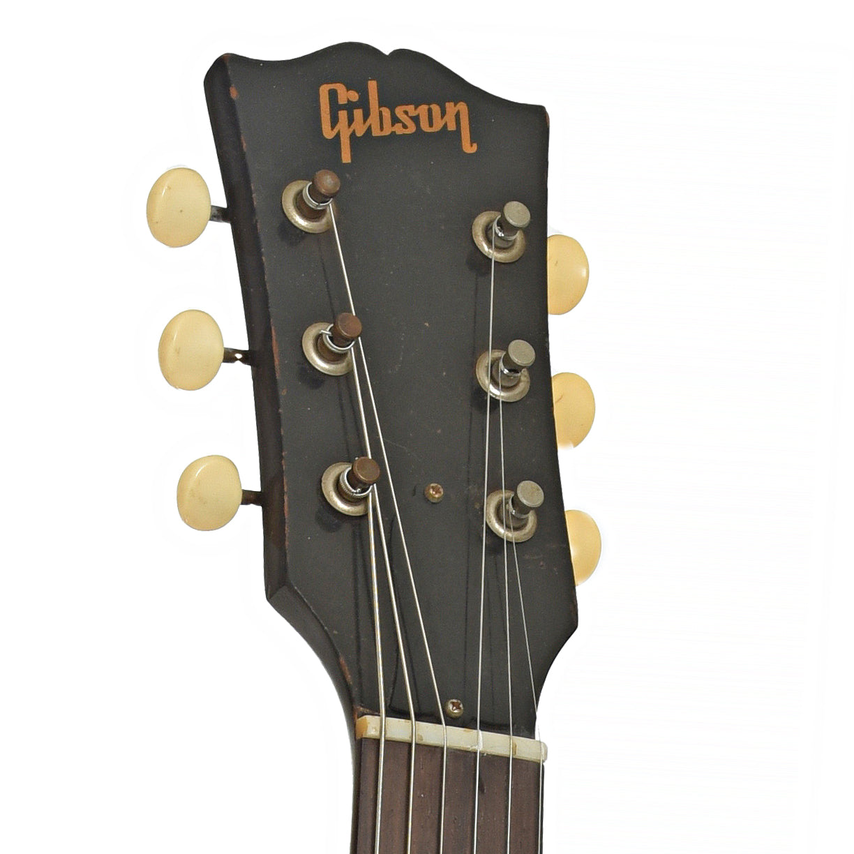 Headstock of Gibson ES-125 Hollowbody Electric Guitar