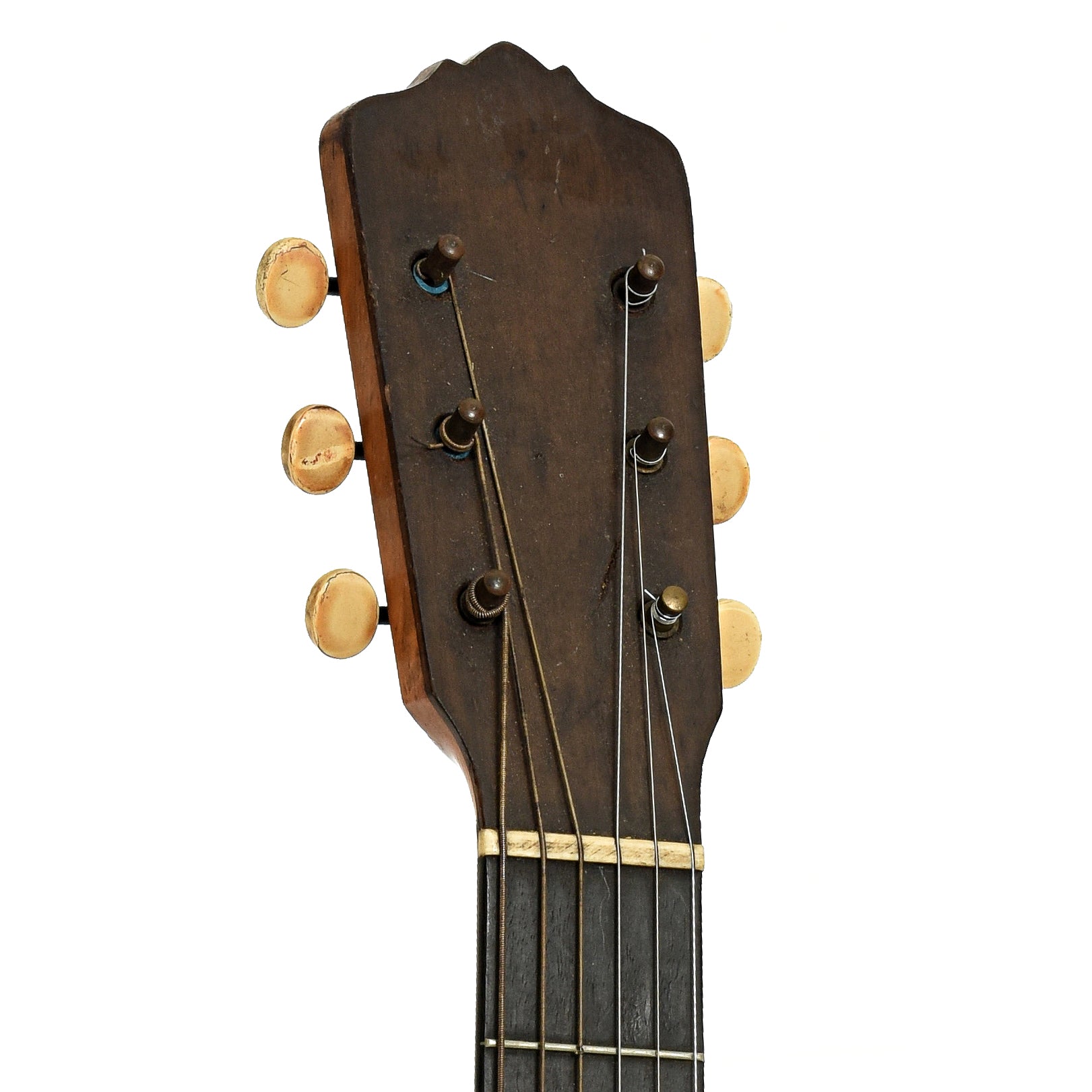 Headstock of Fairbanks Vega Little Wonder Guitar Banjo 